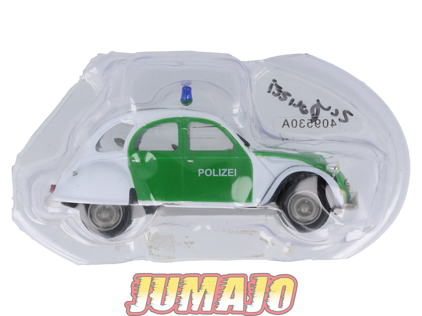 2CV37 Voiture 1/43 NOREV Citroen : 2CV berline « POLIZEI »