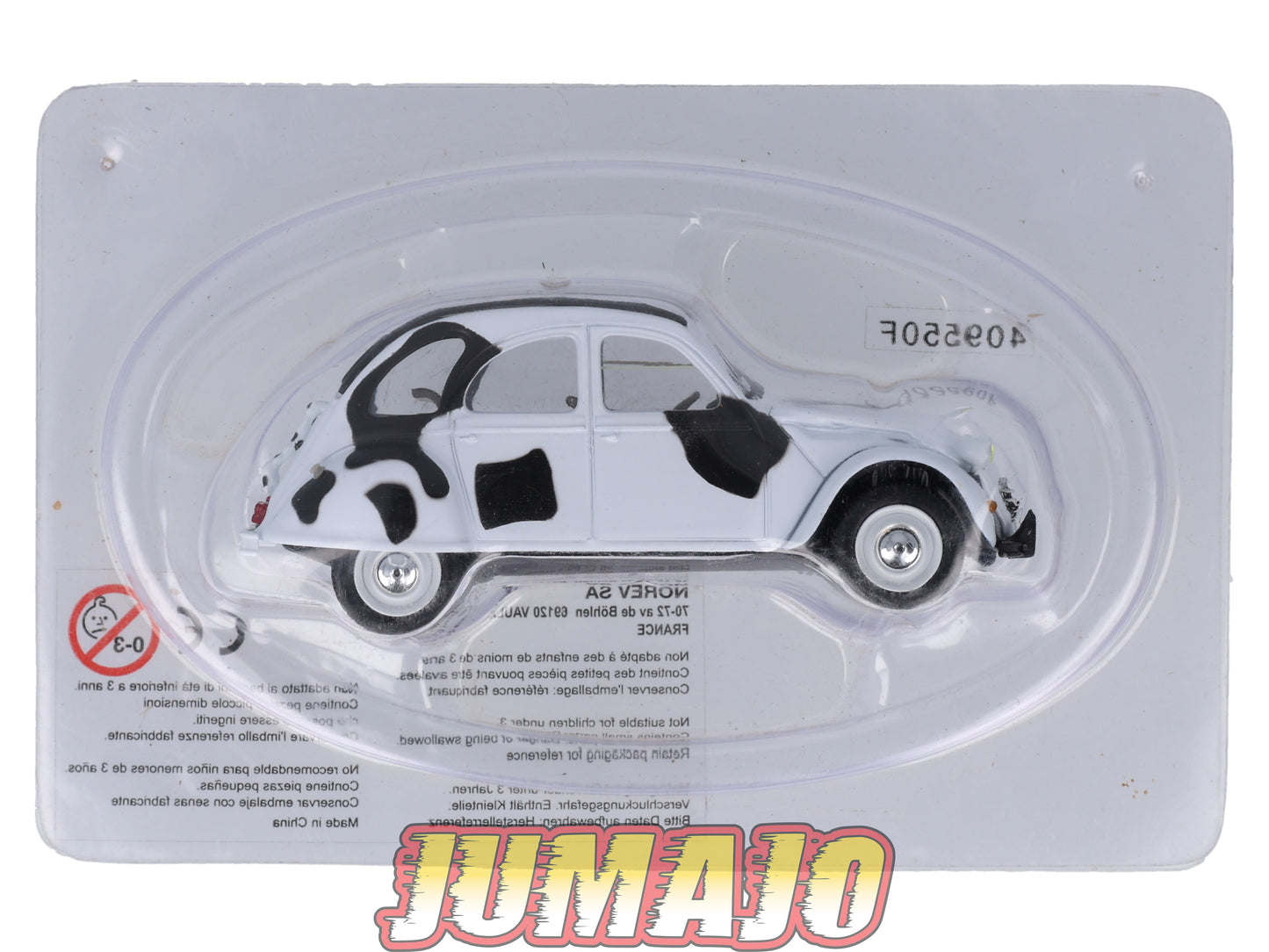 2CV40 Voiture 1/43 NOREV Citroen : 2CV 6 Vache