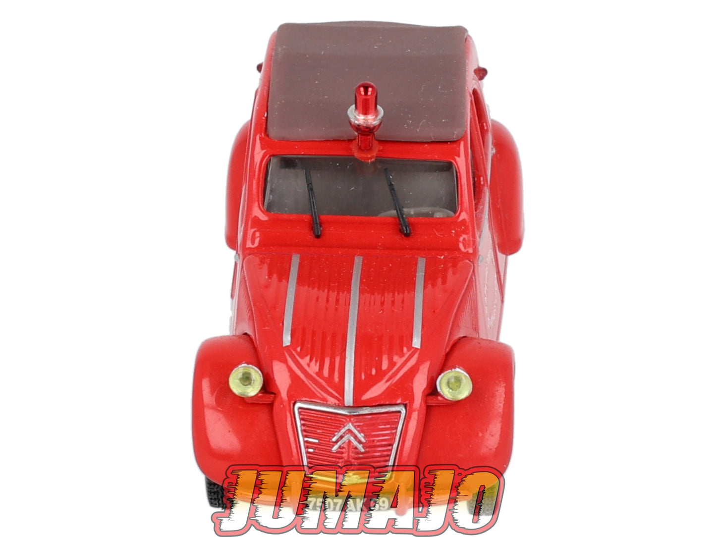 2CV42 Voiture 1/43 NOREV Citroen : 2CV Berline pompiers Ste Foy les Lyon