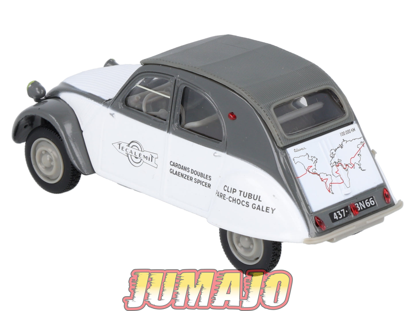 2CV46 Voiture 1/43 NOREV Citroen : 2CV AZLP Tecalemit