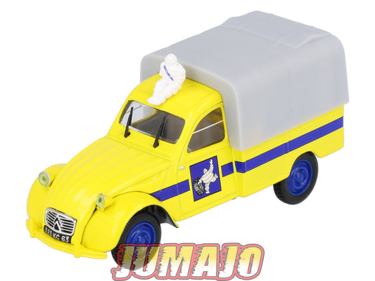 2CV52 Voiture 1/43 NOREV Citroen : 2CV Pick-up MICHELIN