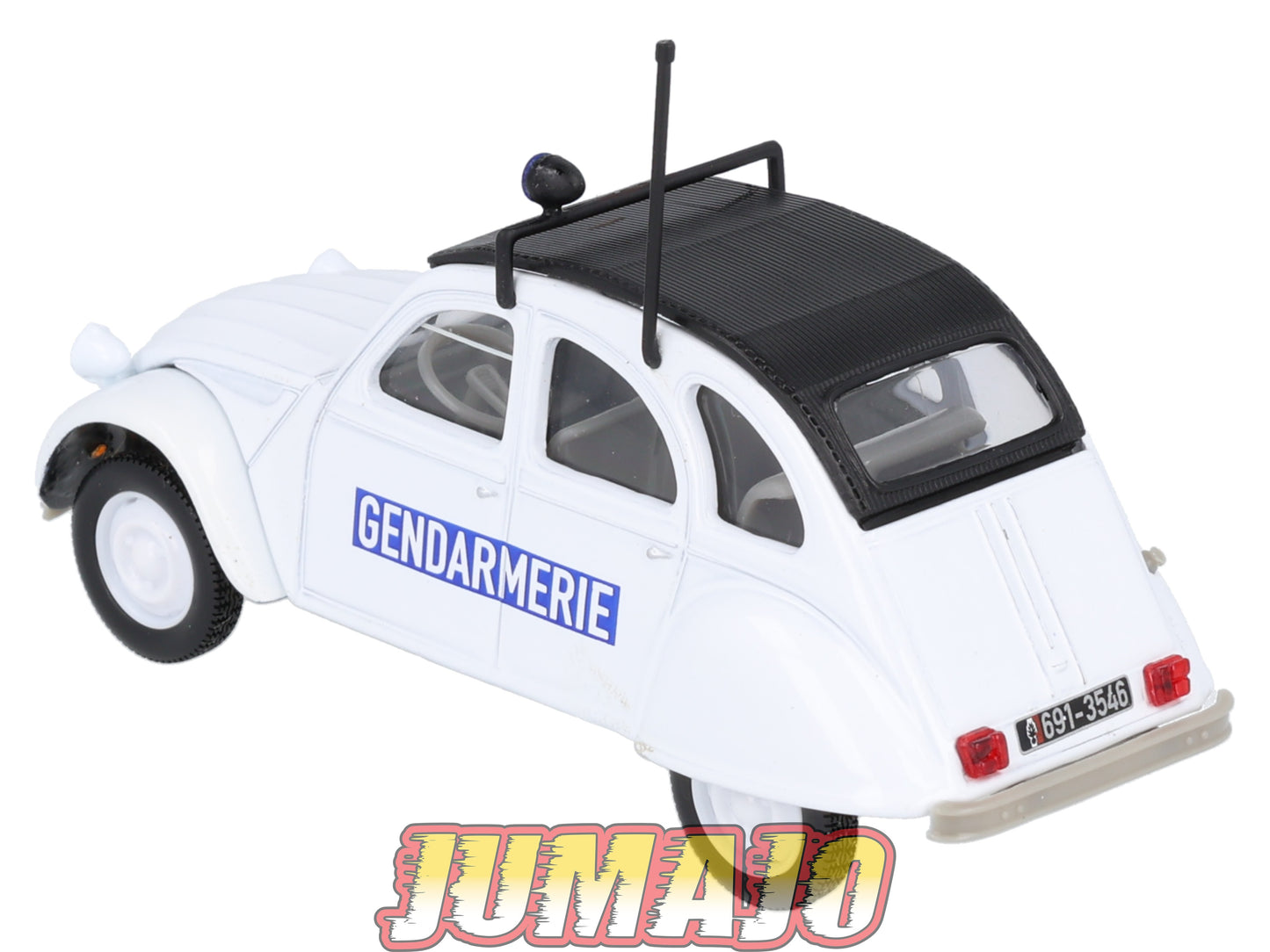 2CV53 Voiture 1/43 NOREV Citroen : 2CV 6 Gendarmerie des transports aériens