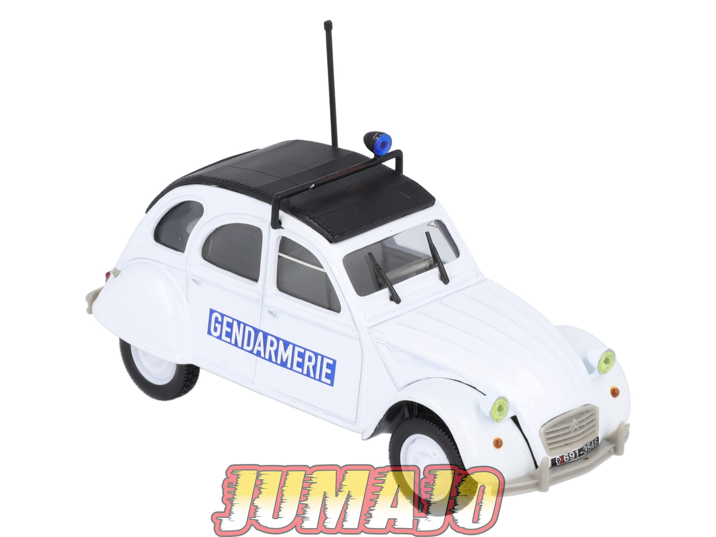 2CV53 Voiture 1/43 NOREV Citroen : 2CV 6 Gendarmerie des transports aériens