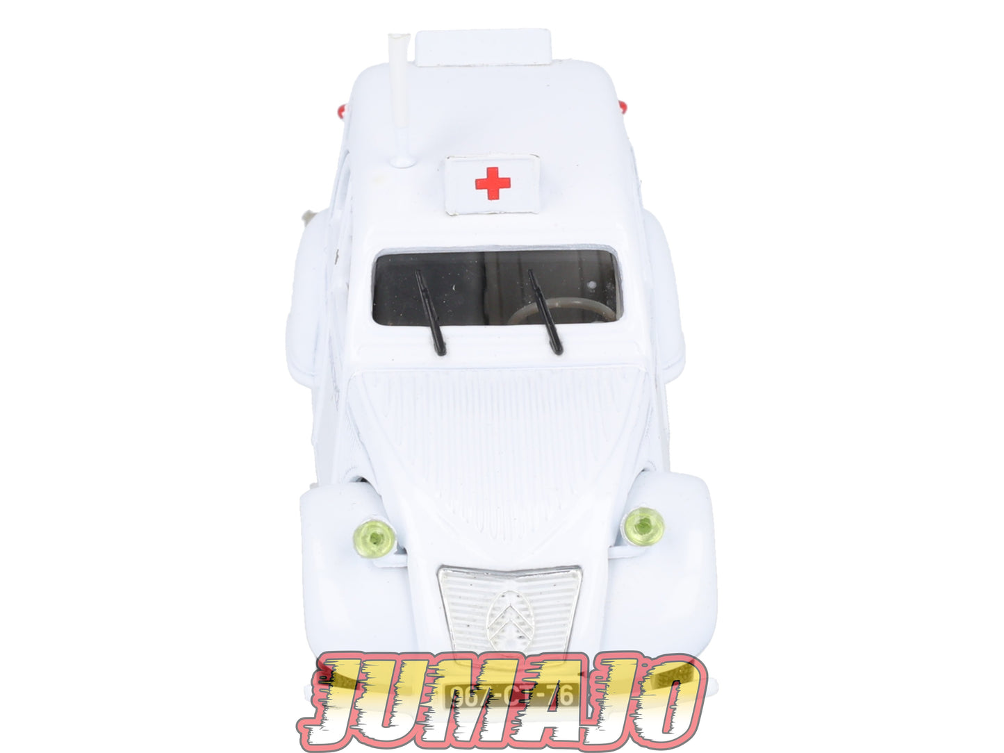 2CV54 Voiture 1/43 NOREV Citroen : 2CV Ambulance 1953 croix rouge
