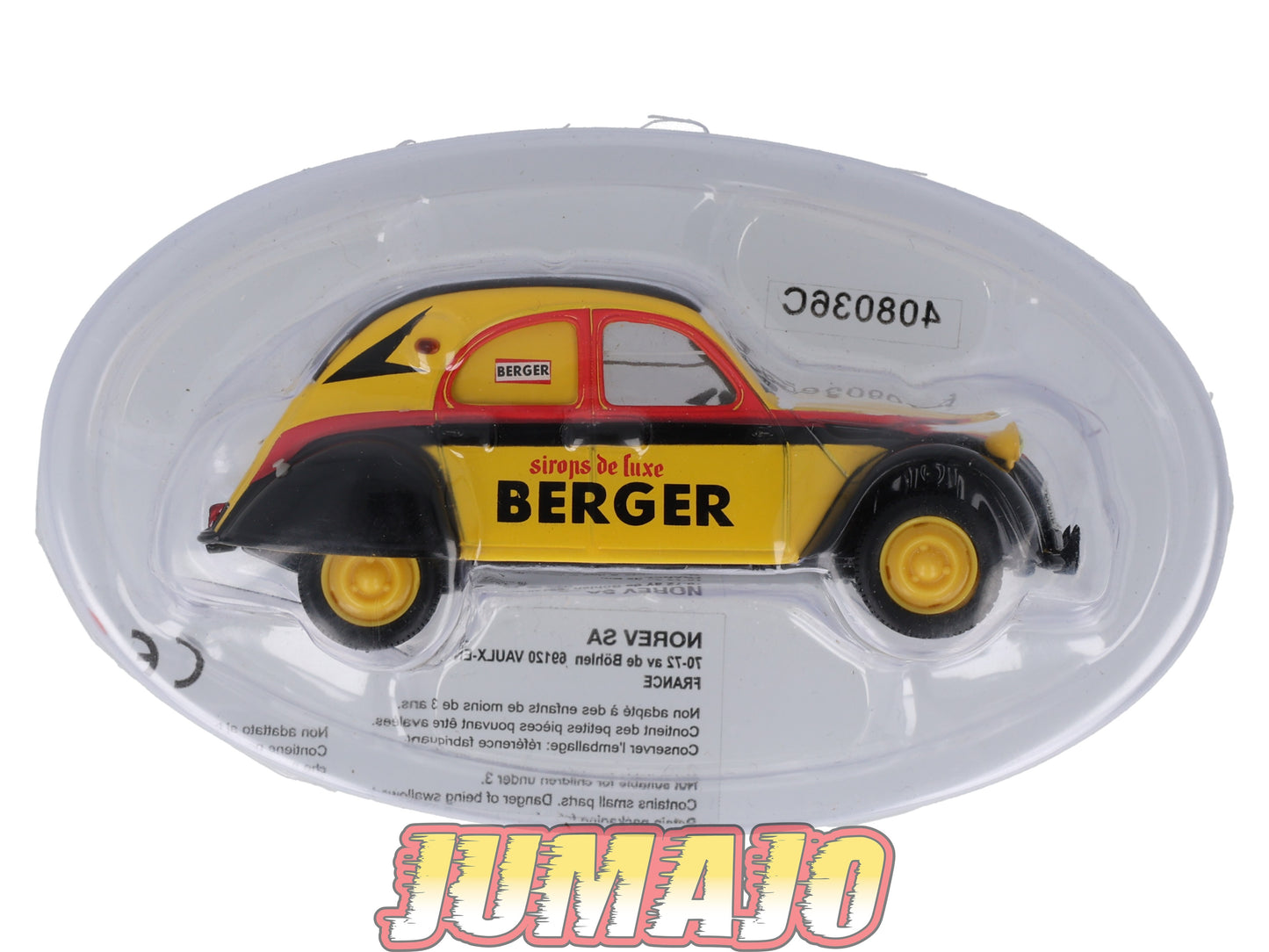 2CV56 Voiture 1/43 NOREV Citroen : 2CV Berger