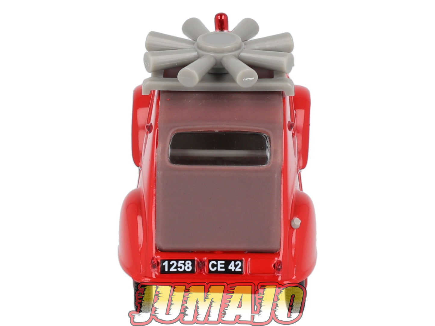 2CV66 Voiture 1/43 ELIGOR Citroen : 2CV AZL Pompiers de Feurs