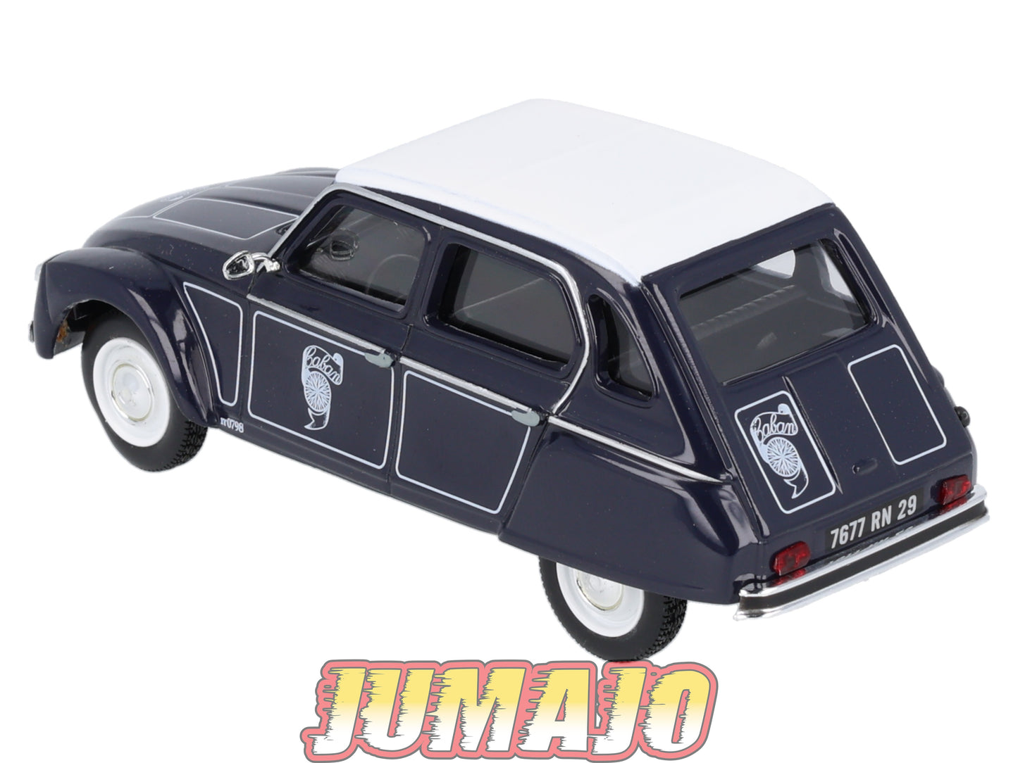 2CV69 Voiture 1/43 NOREV Citroen : 2CV Dyane Caban