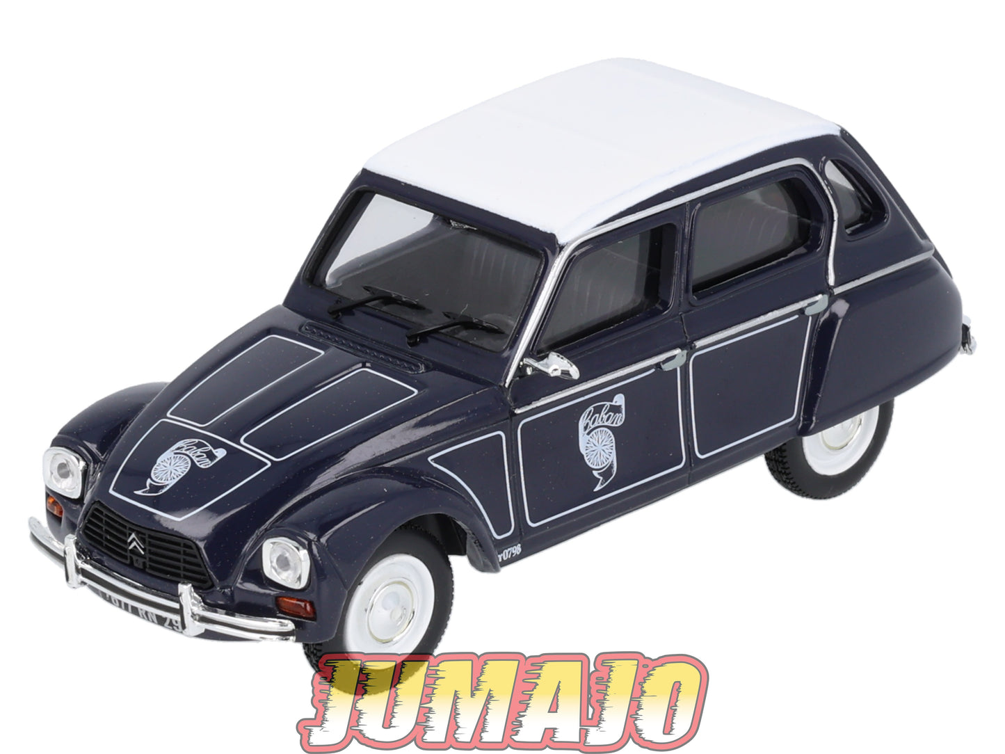 2CV69 Voiture 1/43 NOREV Citroen : 2CV Dyane Caban
