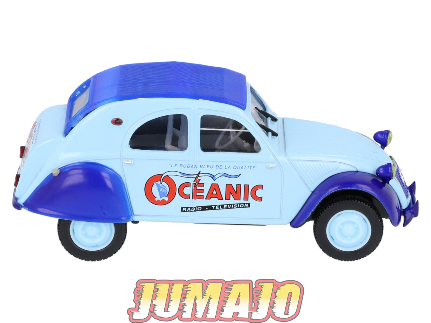 2CV77 Voiture 1/43 NOREV Citroen : 2CV Berline OCEANIC