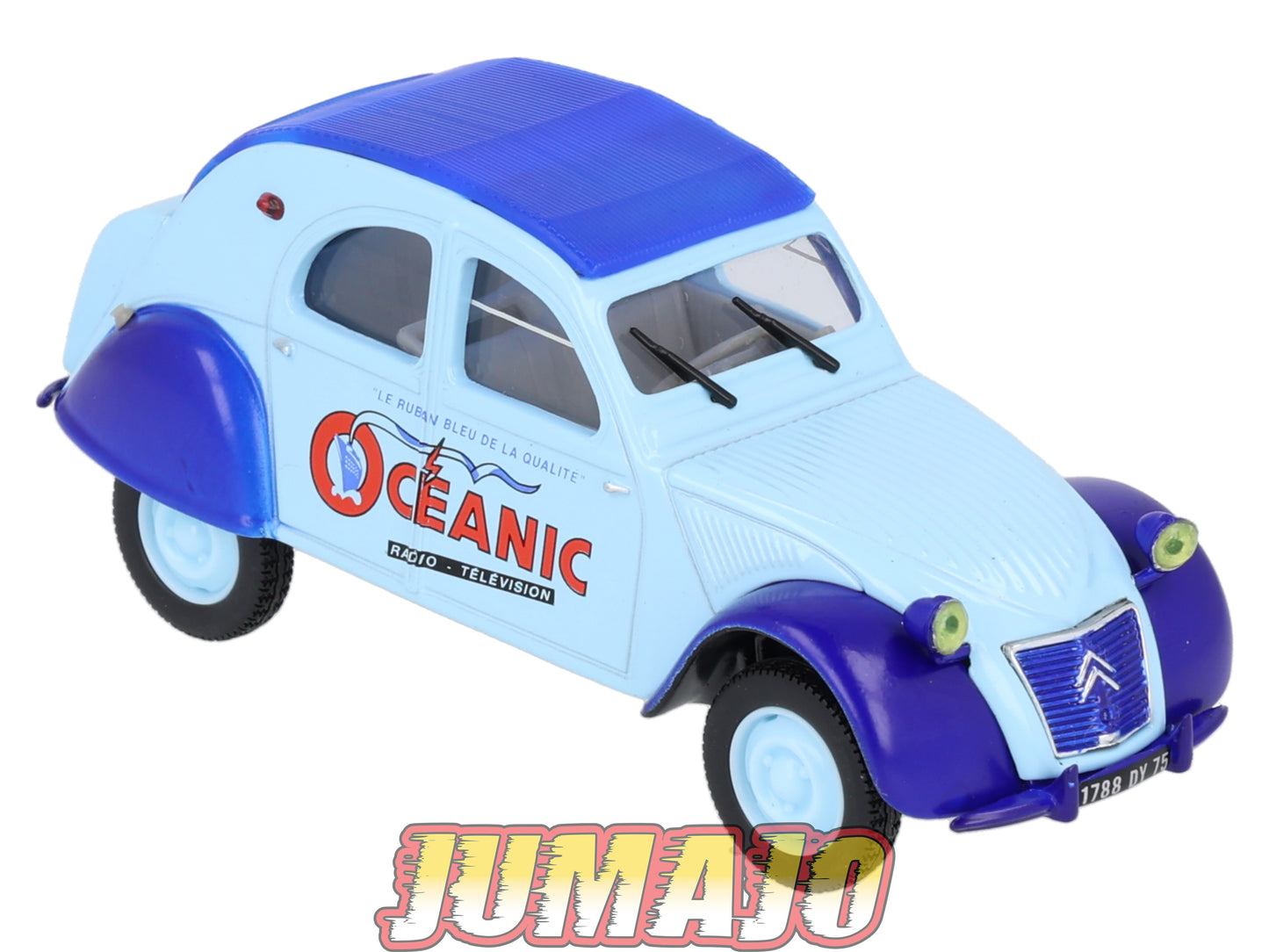 2CV77 Voiture 1/43 NOREV Citroen : 2CV Berline OCEANIC
