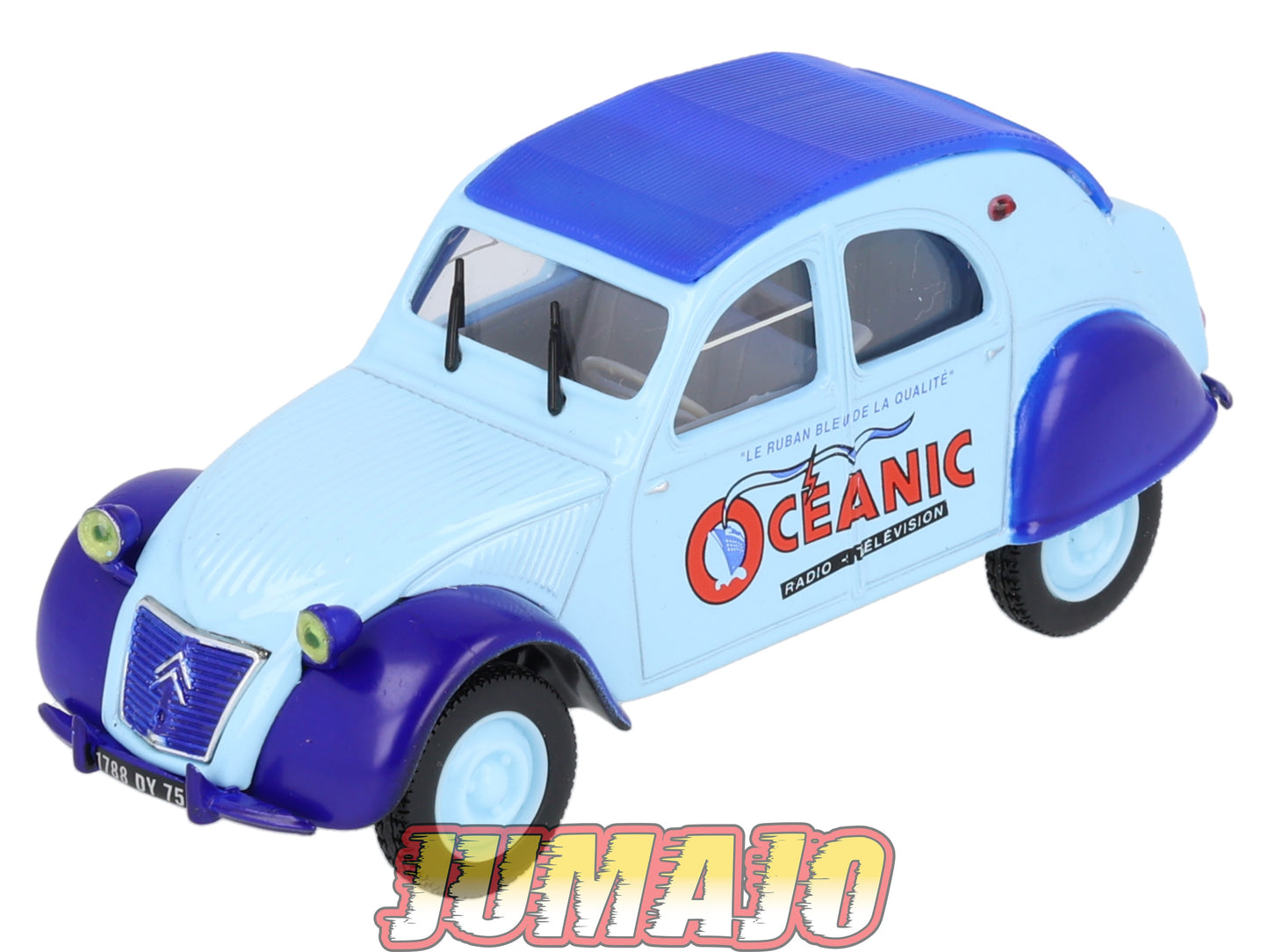 2CV77 Voiture 1/43 NOREV Citroen : 2CV Berline OCEANIC
