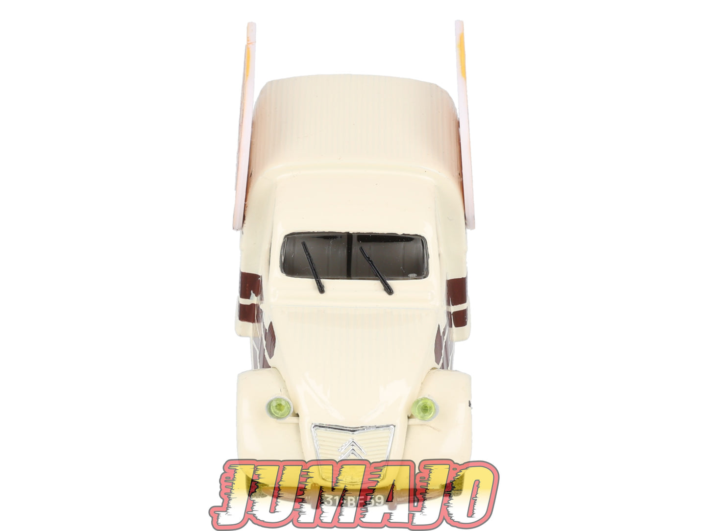 2CV89 Voiture 1/43 NOREV Citroen : 2CV Chocolat DELESPAUL HAVEZ