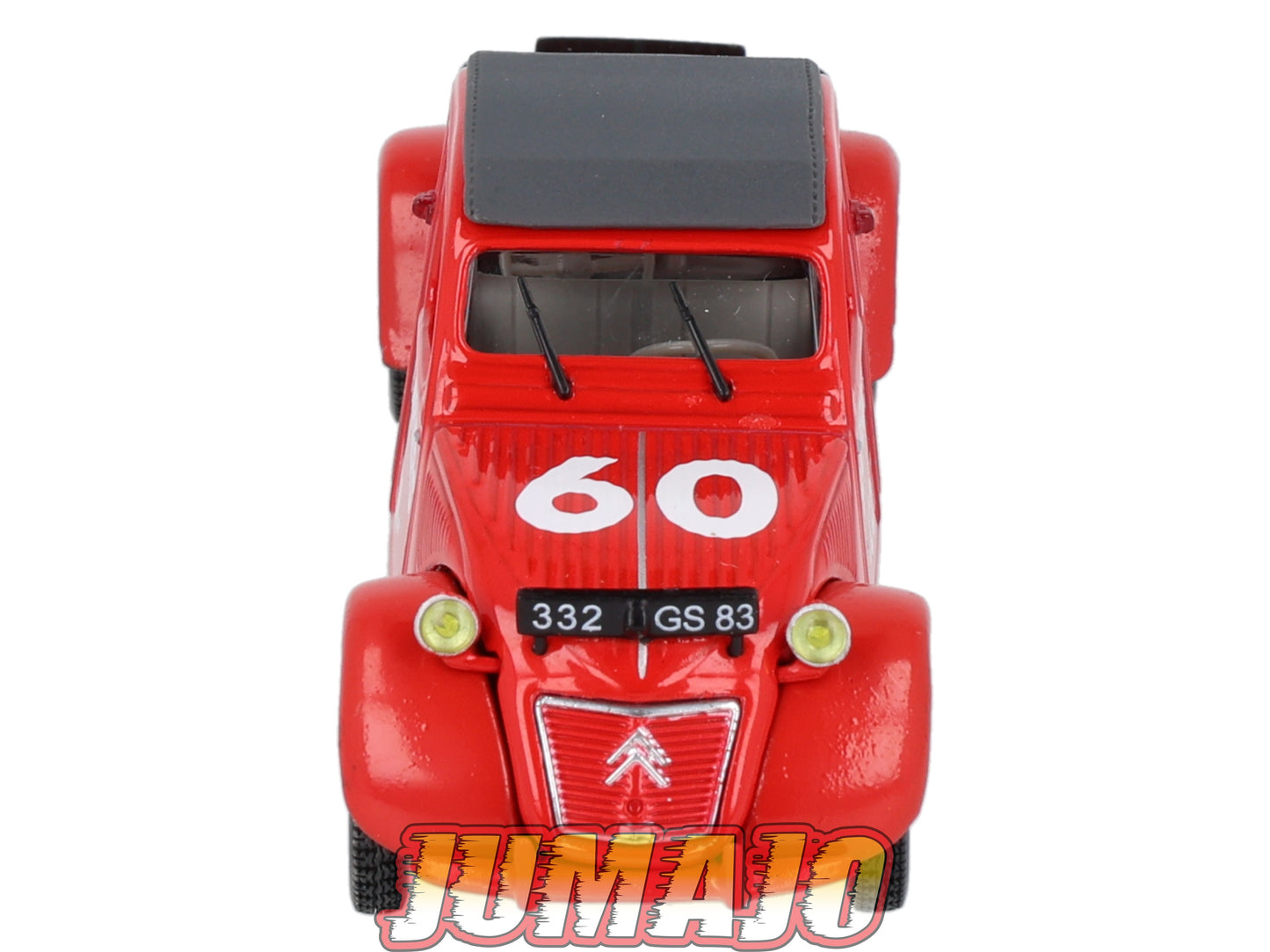 2CV8 Voiture 1/43 NOREV Citroen : 2CV Pompiers de Cogolin