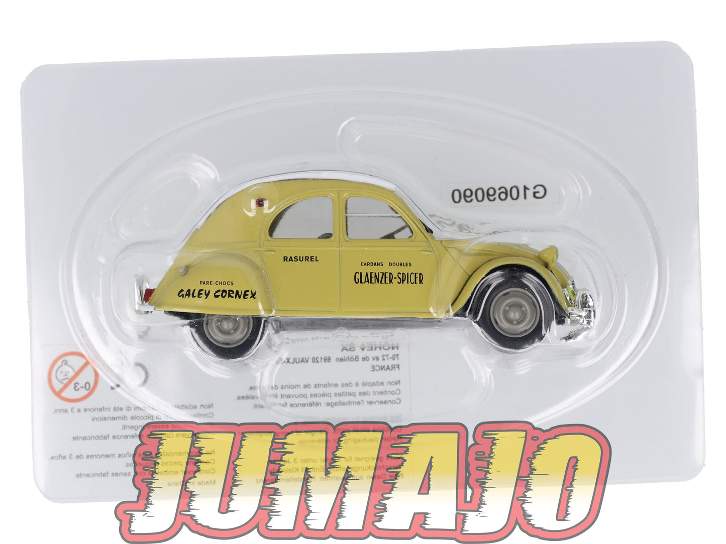 2CV90 Voiture 1/43 ELIGOR Citroen : 2CV AZLF Cardans
