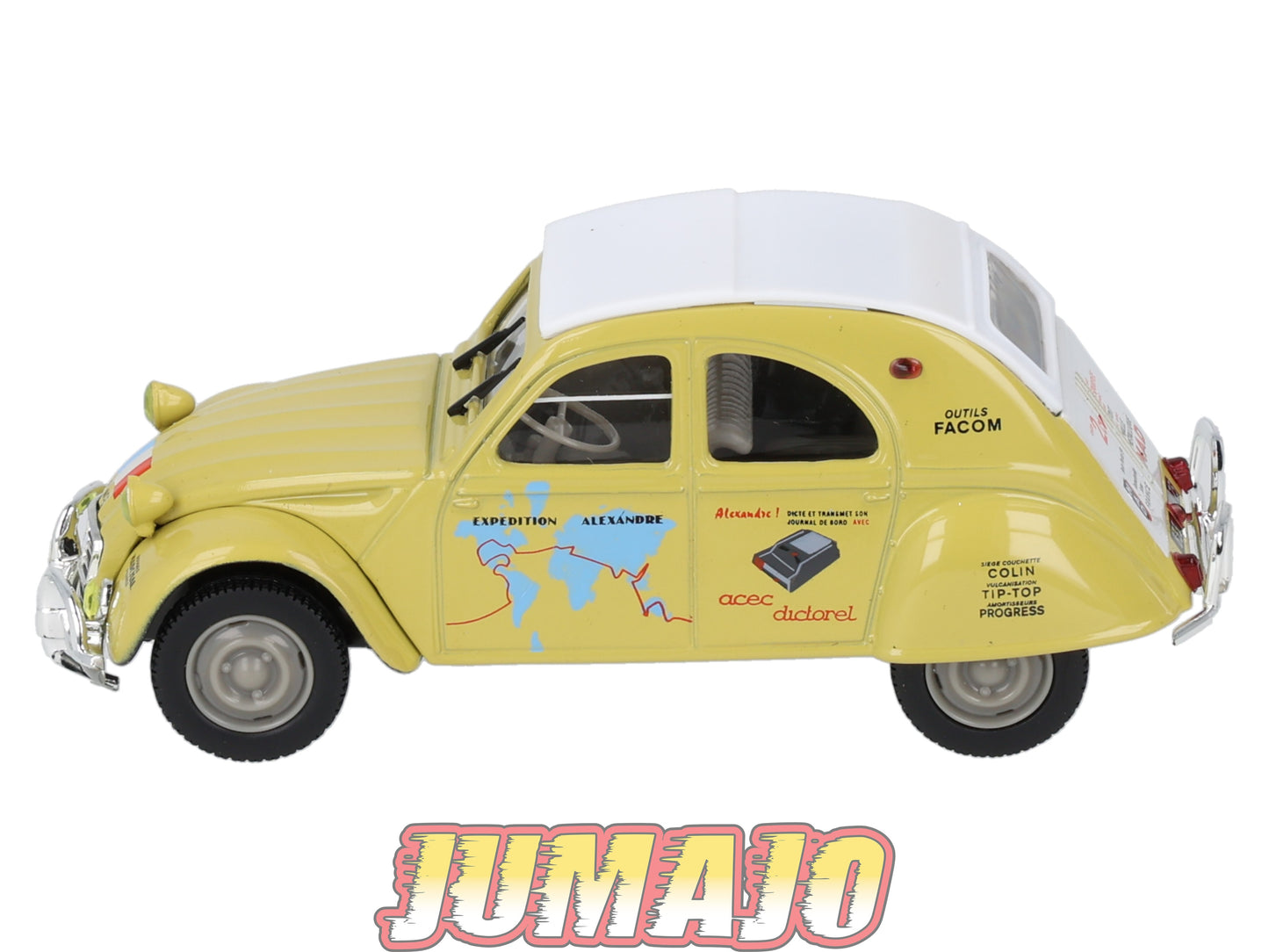 2CV90 Voiture 1/43 ELIGOR Citroen : 2CV AZLF Cardans