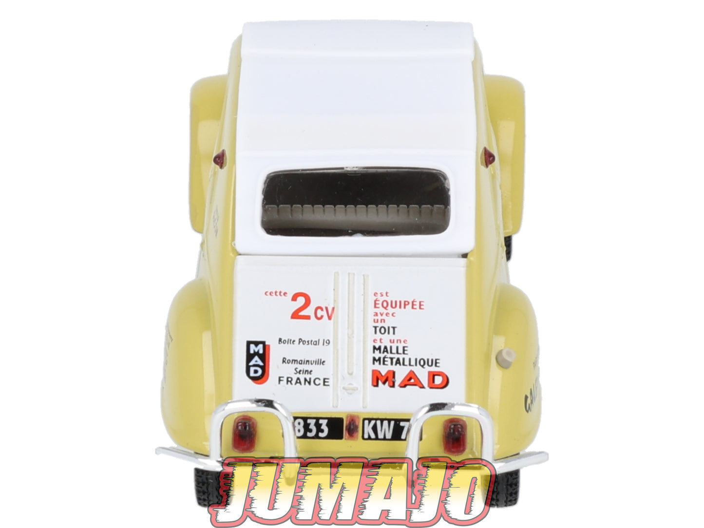 2CV90 Voiture 1/43 ELIGOR Citroen : 2CV AZLF Cardans