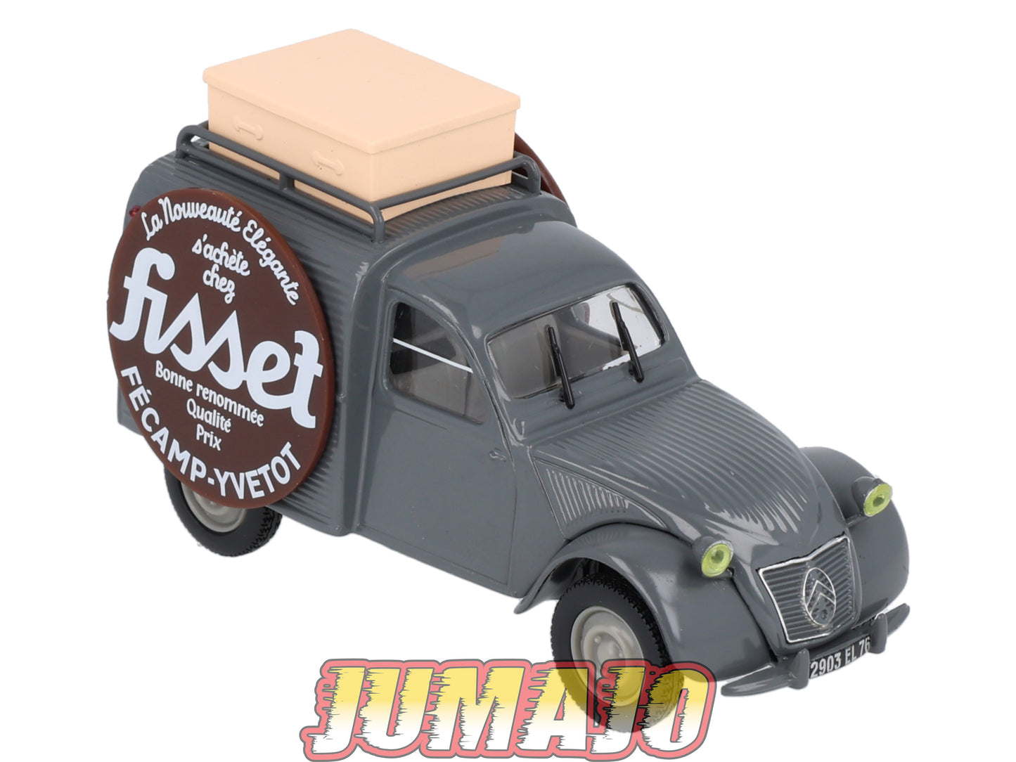 2CV93 Voiture 1/43 NOREV Citroen : 2CV AZU Fisset 1956