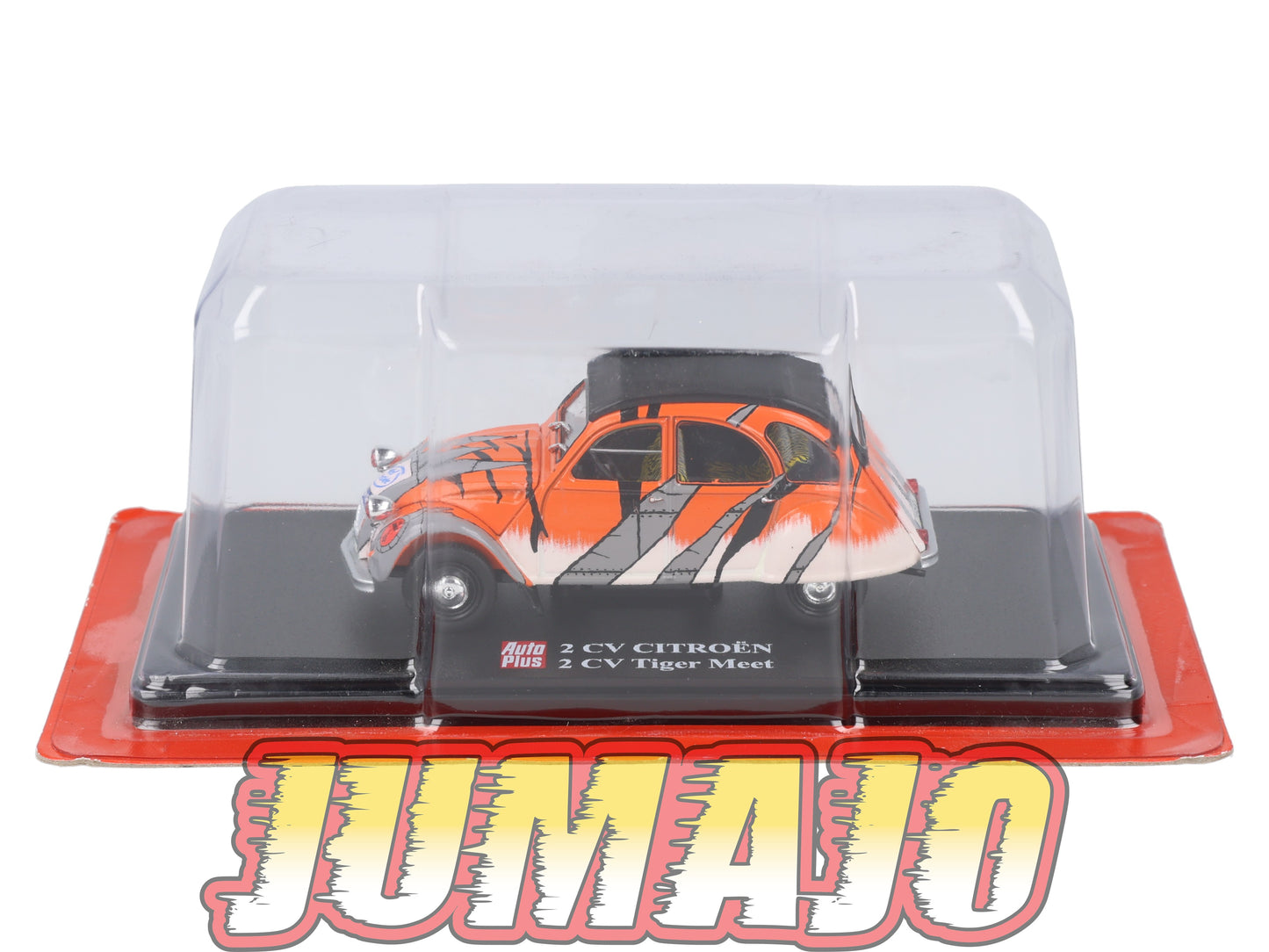2CVAP100 Voiture 1/43 ELIGOR Auto plus : CITROEN 2CV Tiger Meet