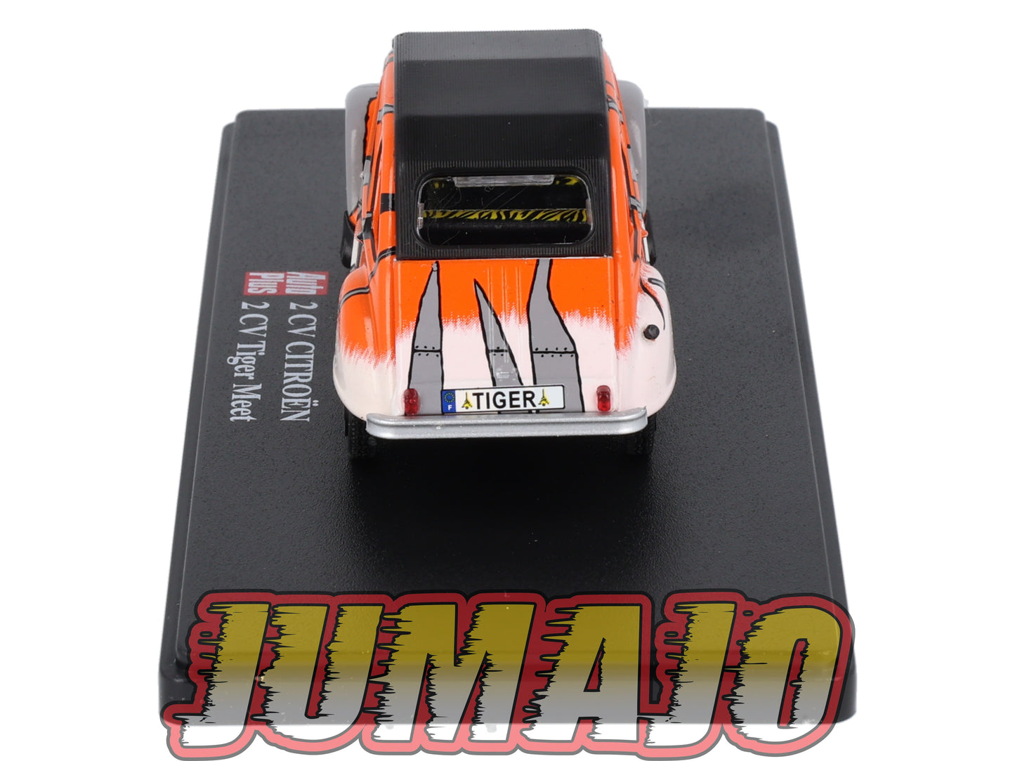 2CVAP100 Voiture 1/43 ELIGOR Auto plus : CITROEN 2CV Tiger Meet