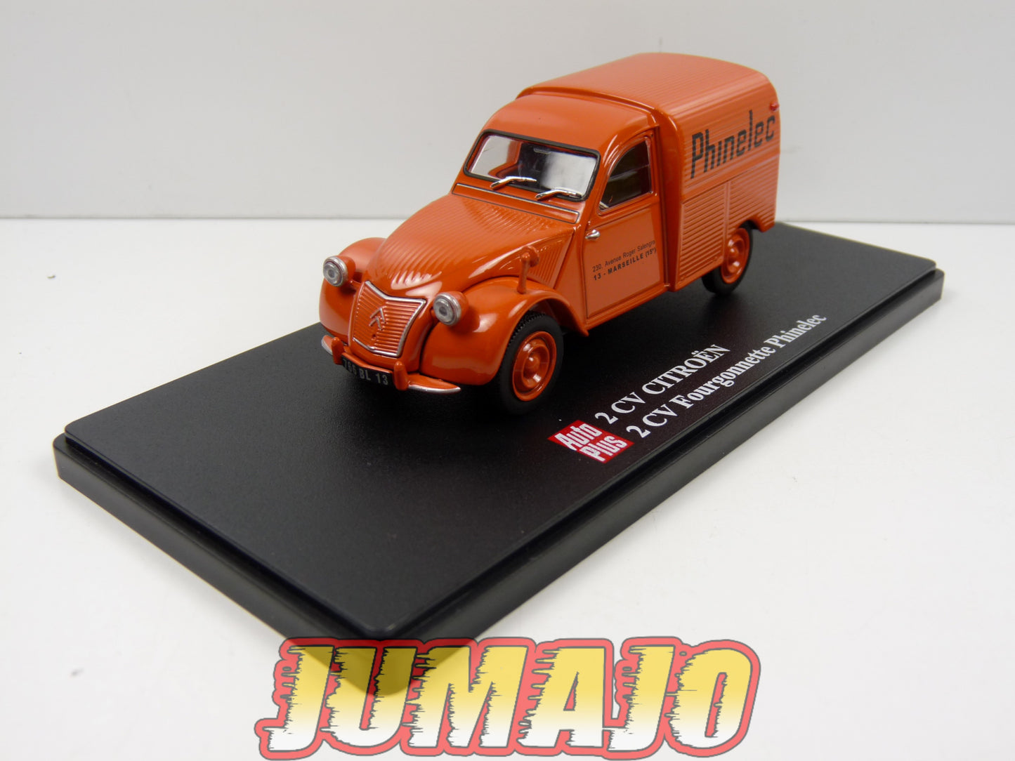 2CVAP102 Voiture 1/43 ELIGOR Auto plus : CITROEN 2CV n°102 Fourgonnette Phinelec