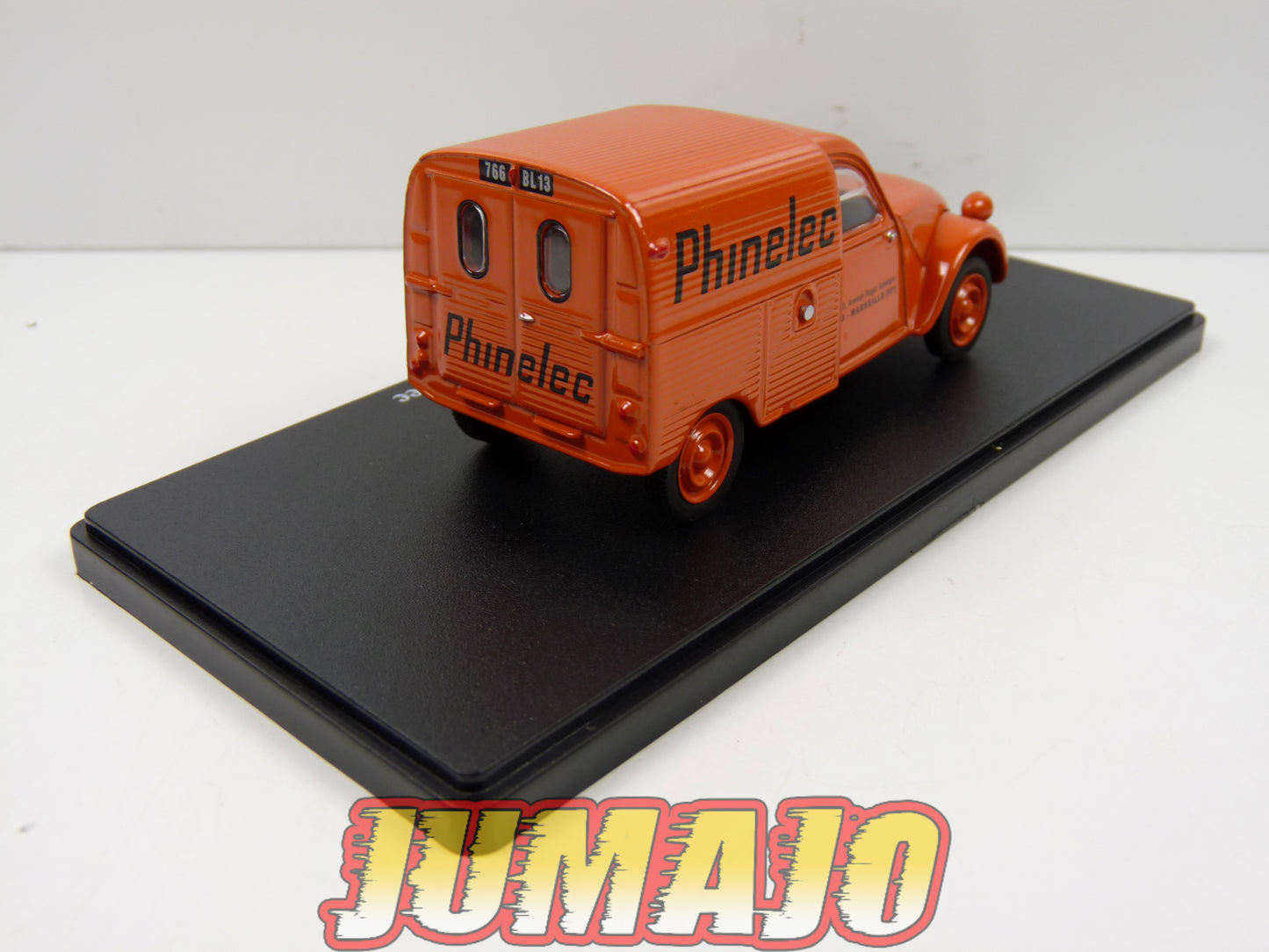 2CVAP102 Voiture 1/43 ELIGOR Auto plus : CITROEN 2CV n°102 Fourgonnette Phinelec