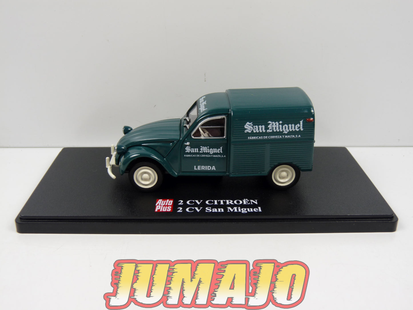 2CVAP103 Voiture 1/43 ELIGOR Auto plus : CITROEN 2CV n°103 San Miguel Bière