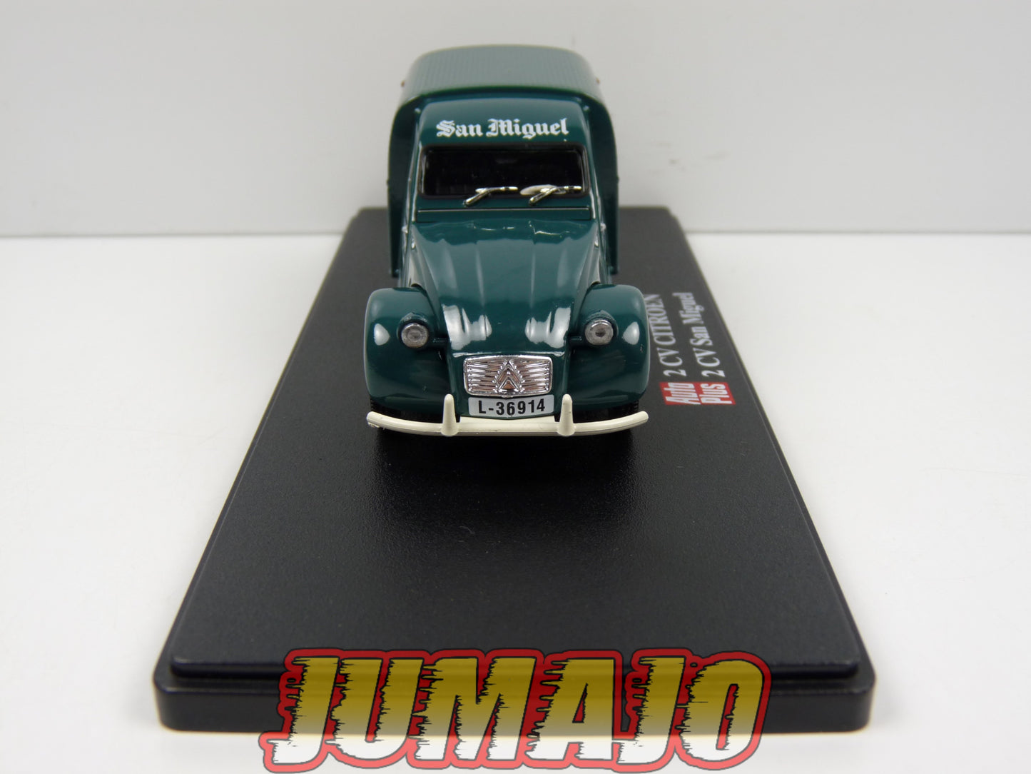 2CVAP103 Voiture 1/43 ELIGOR Auto plus : CITROEN 2CV n°103 San Miguel Bière