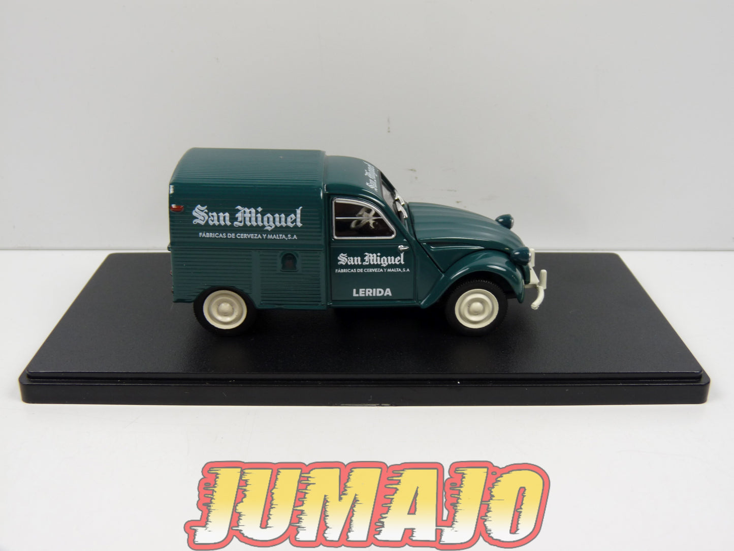 2CVAP103 Voiture 1/43 ELIGOR Auto plus : CITROEN 2CV n°103 San Miguel Bière