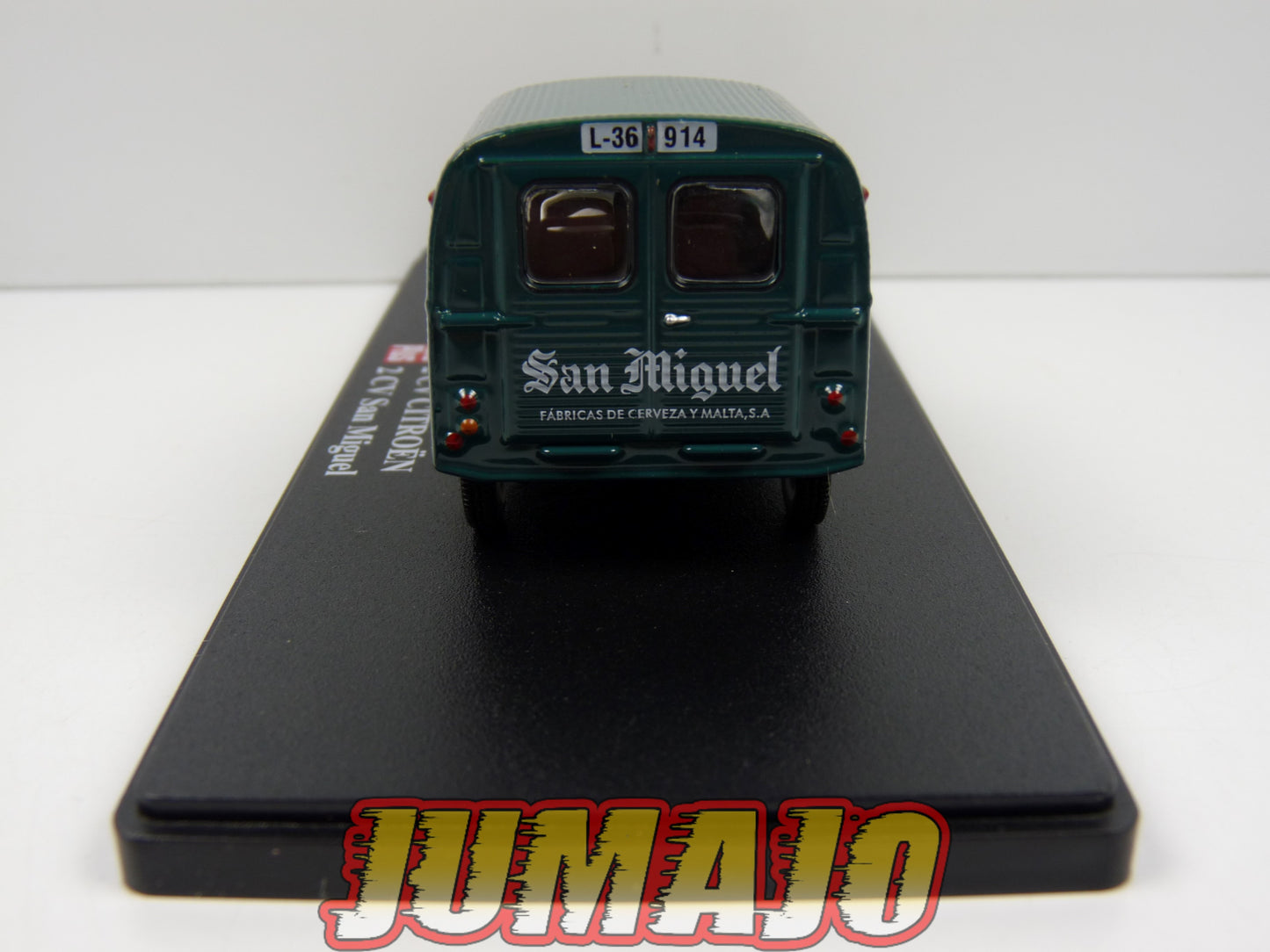 2CVAP103 Voiture 1/43 ELIGOR Auto plus : CITROEN 2CV n°103 San Miguel Bière