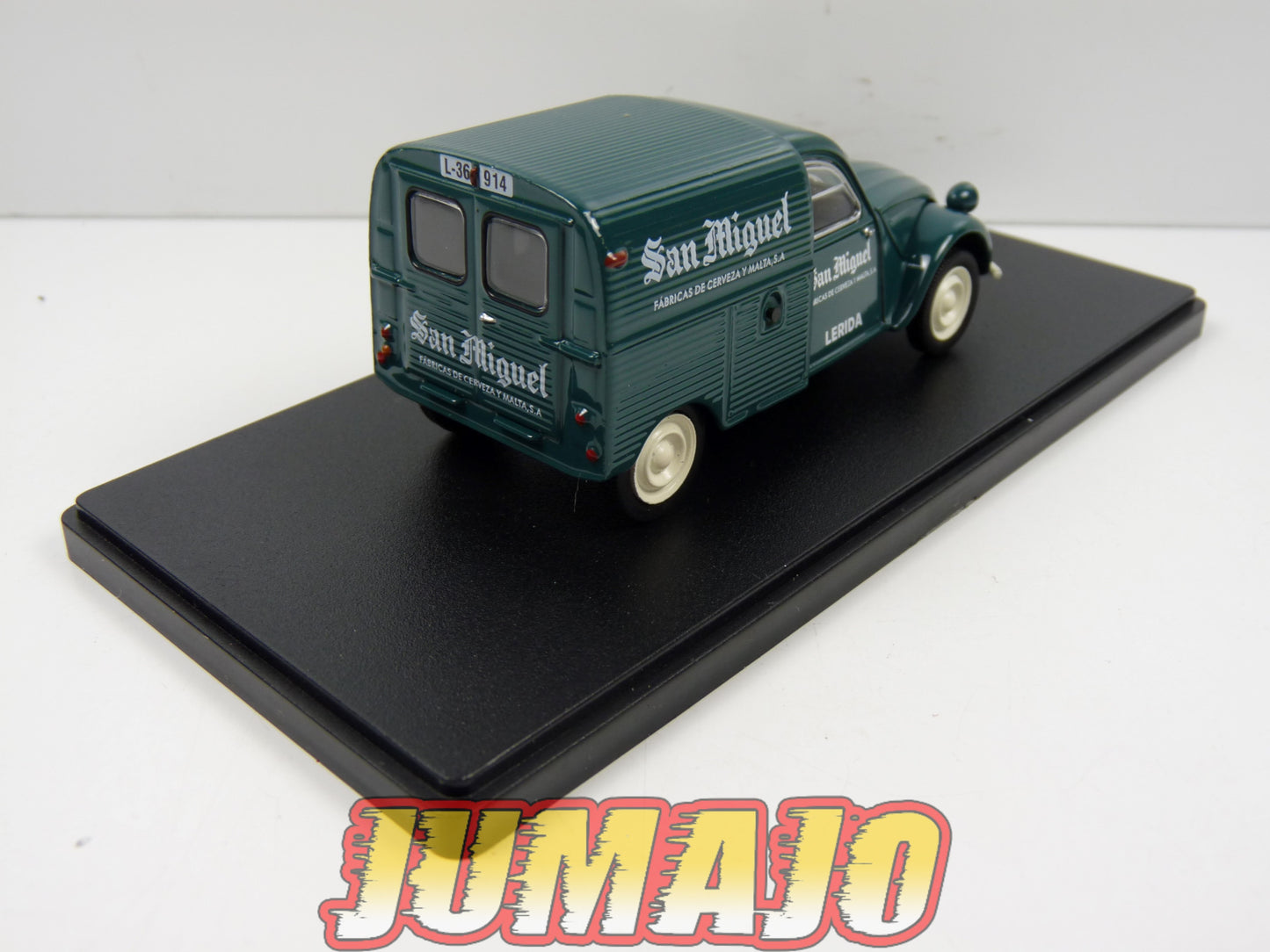2CVAP103 Voiture 1/43 ELIGOR Auto plus : CITROEN 2CV n°103 San Miguel Bière