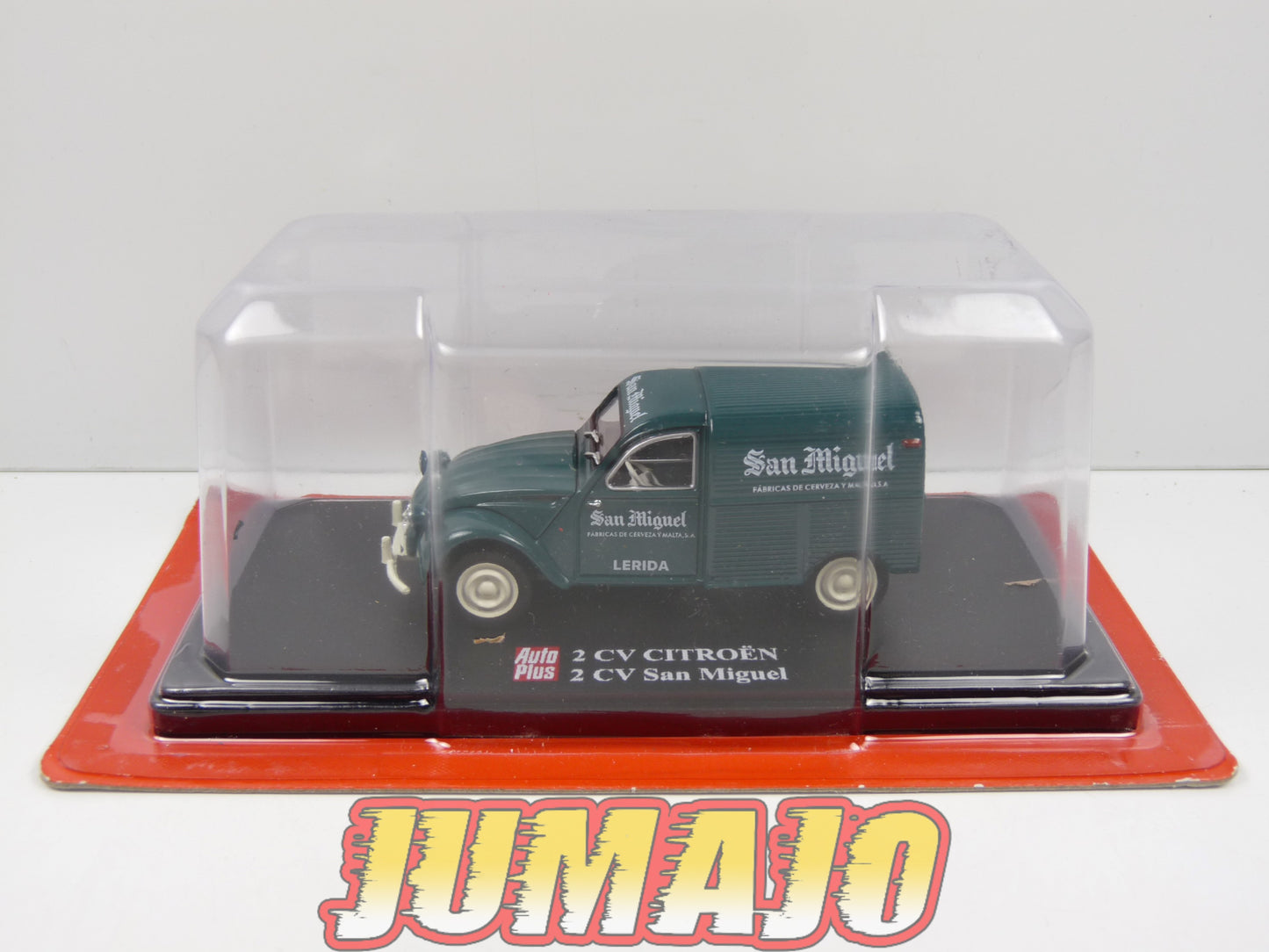 2CVAP103 Voiture 1/43 ELIGOR Auto plus : CITROEN 2CV n°103 San Miguel Bière