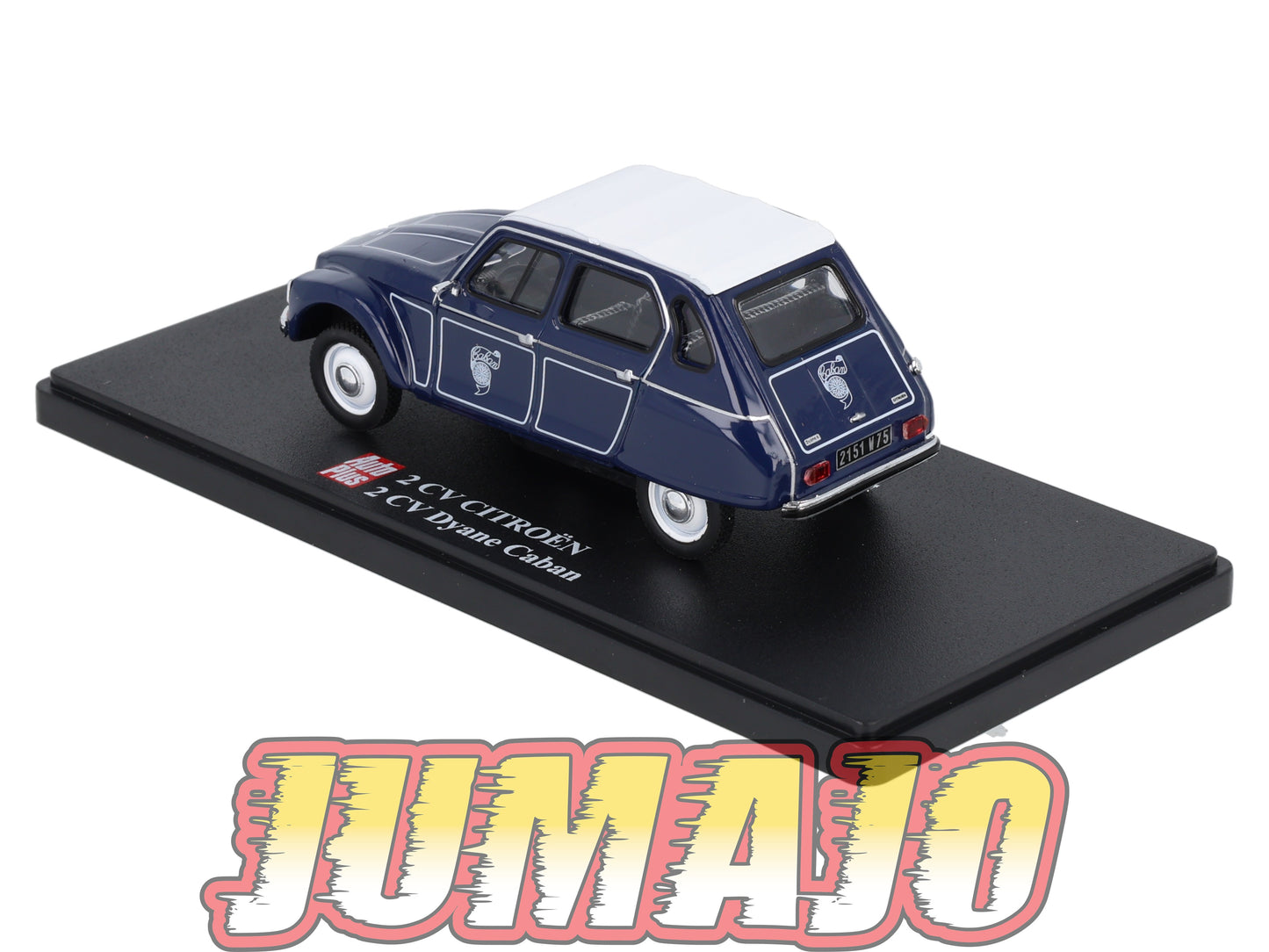 2CVAP103 Voiture 1/43 ELIGOR Auto plus : CITROEN 2CV n°103 San Miguel Bière