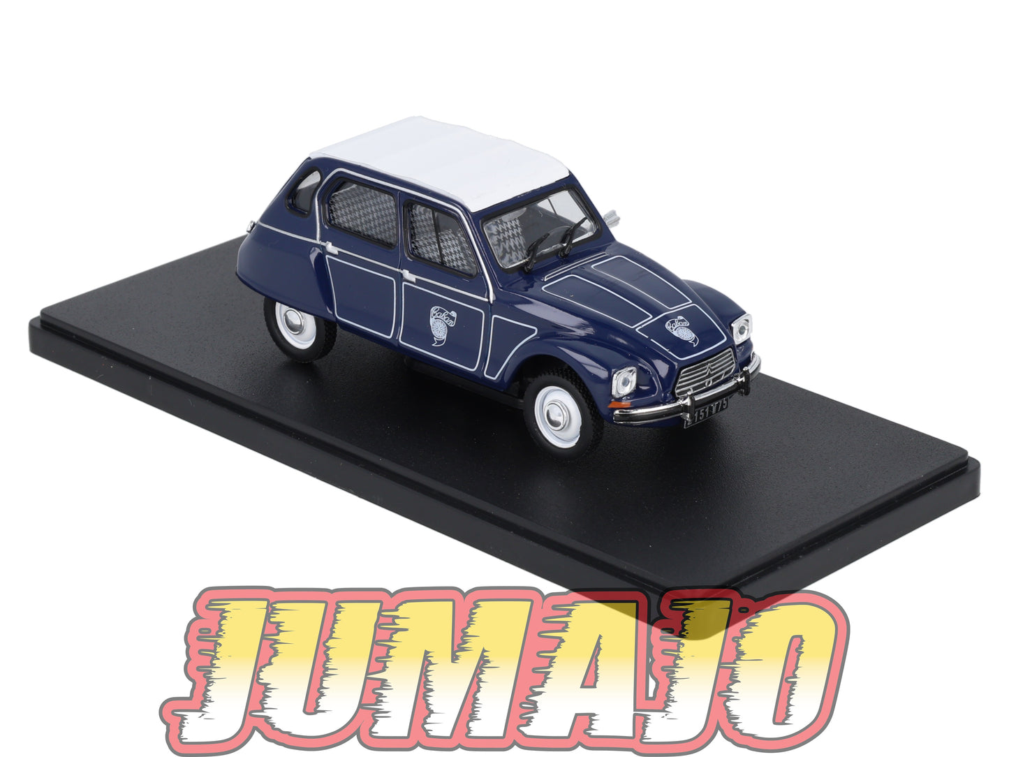 2CVAP104 Voiture 1/43 ELIGOR Auto plus : CITROEN 2CV Dyane Caban