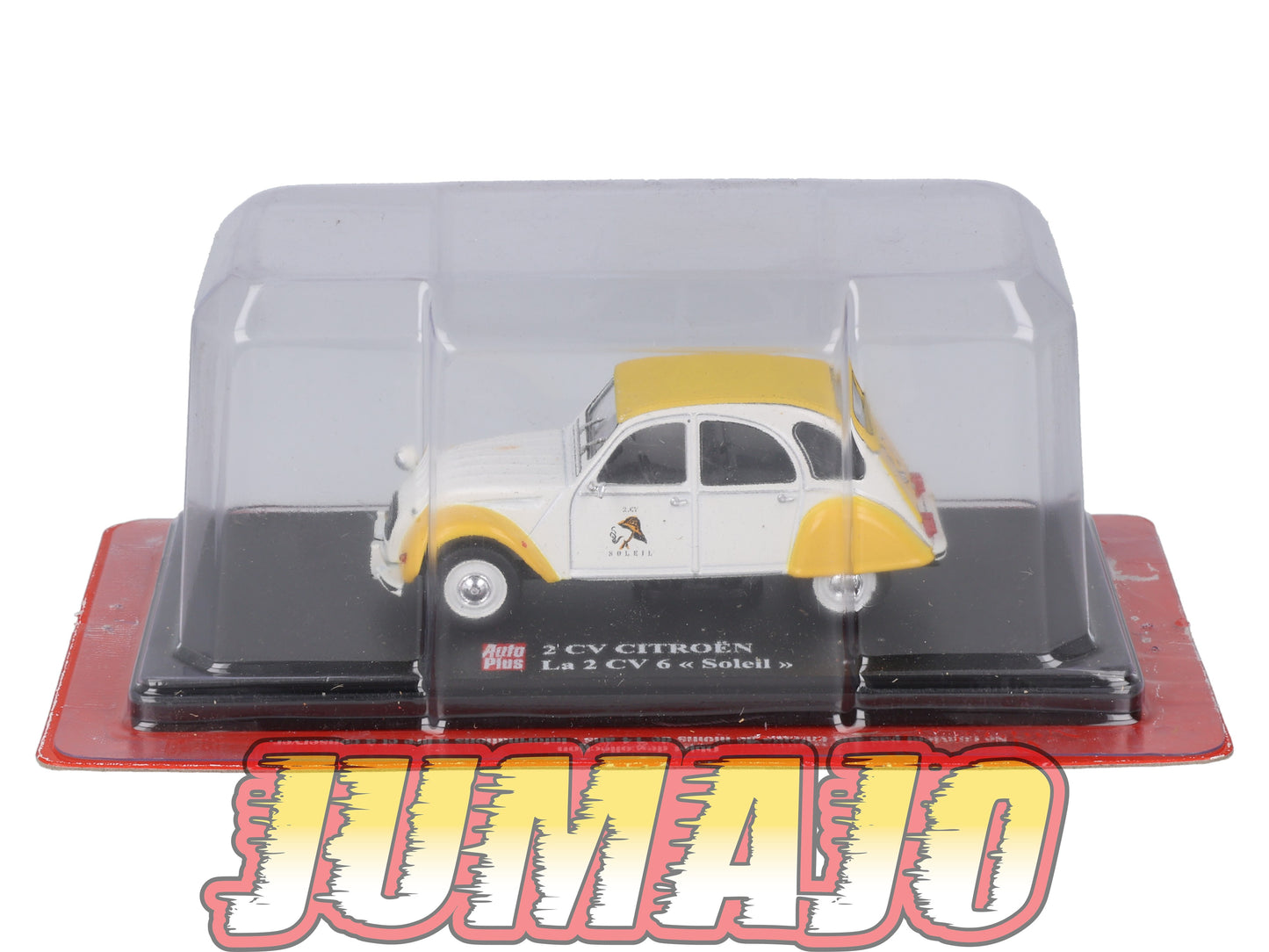 2CVAP110 Voiture 1/43 ELIGOR Auto plus : CITROEN 2CV La 2CV 6 Soleil