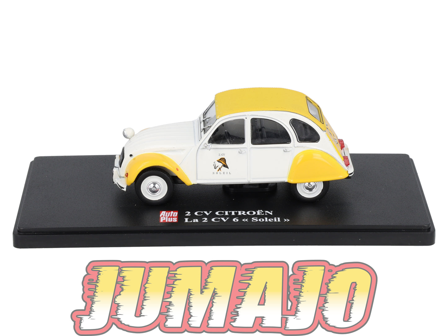 2CVAP110 Voiture 1/43 ELIGOR Auto plus : CITROEN 2CV La 2CV 6 Soleil