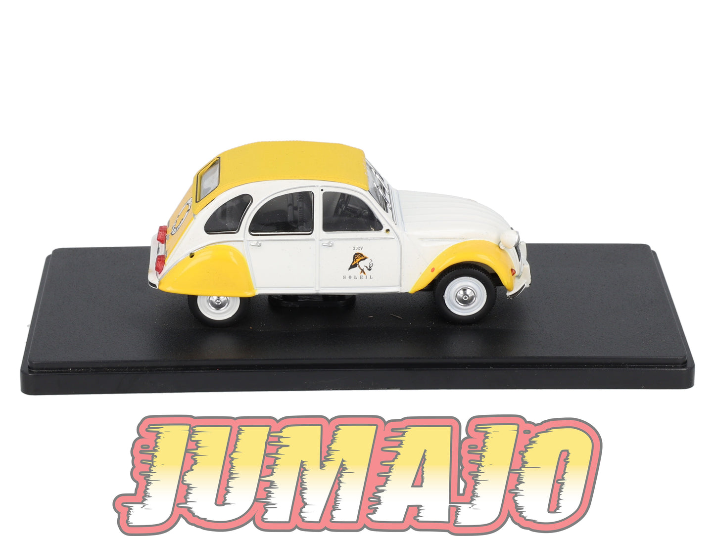 2CVAP110 Voiture 1/43 ELIGOR Auto plus : CITROEN 2CV La 2CV 6 Soleil