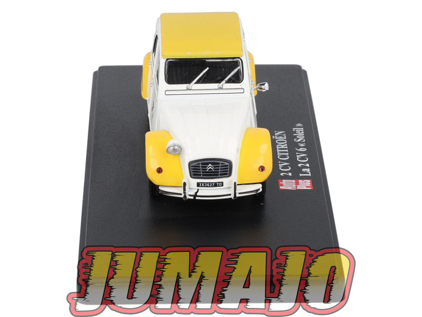 2CVAP110 Voiture 1/43 ELIGOR Auto plus : CITROEN 2CV La 2CV 6 Soleil