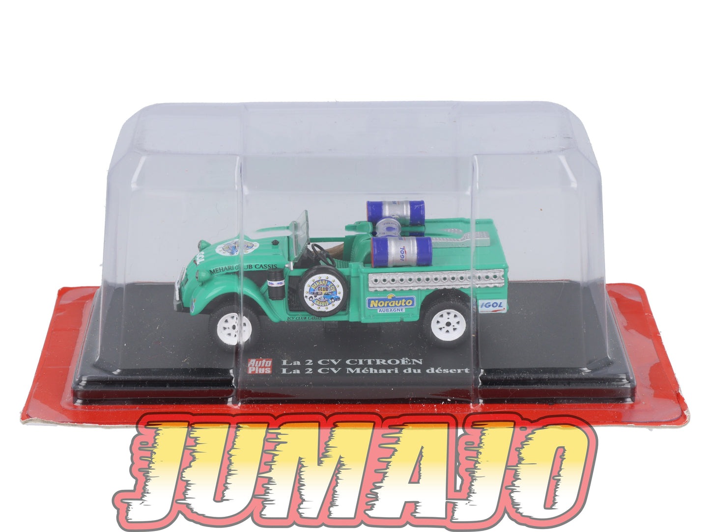 2CVAP13 Voiture 1/43 ELIGOR Auto plus : CITROEN 2CV Méhari Du Désert