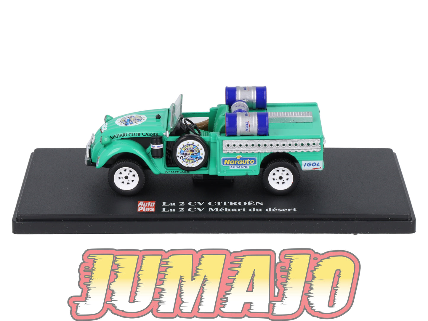2CVAP13 Voiture 1/43 ELIGOR Auto plus : CITROEN 2CV Méhari Du Désert