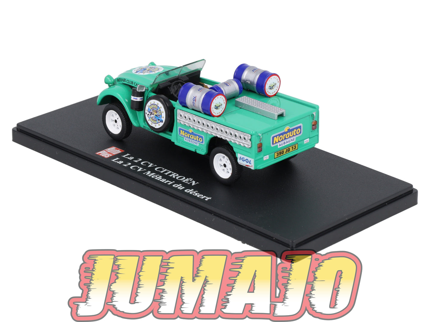 2CVAP13 Voiture 1/43 ELIGOR Auto plus : CITROEN 2CV Méhari Du Désert