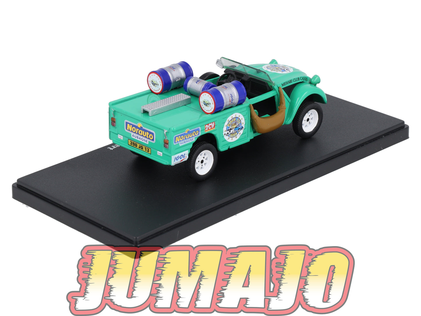 2CVAP13 Voiture 1/43 ELIGOR Auto plus : CITROEN 2CV Méhari Du Désert