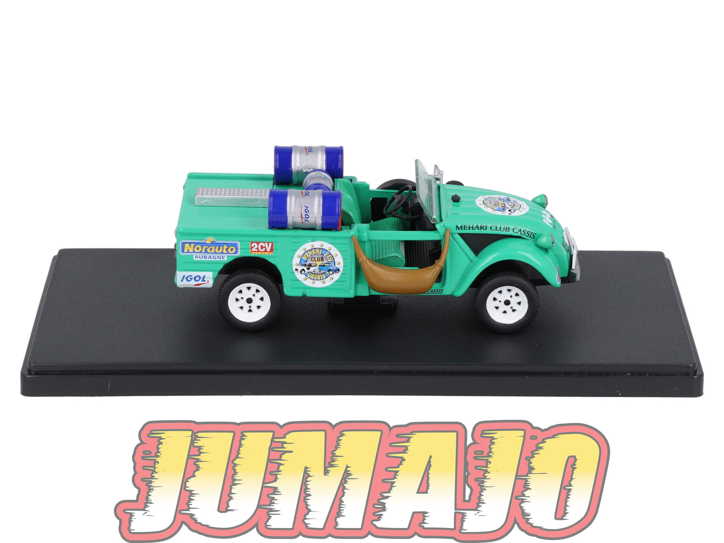 2CVAP13 Voiture 1/43 ELIGOR Auto plus : CITROEN 2CV Méhari Du Désert