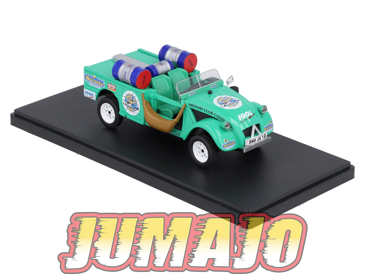 2CVAP13 Voiture 1/43 ELIGOR Auto plus : CITROEN 2CV Méhari Du Désert