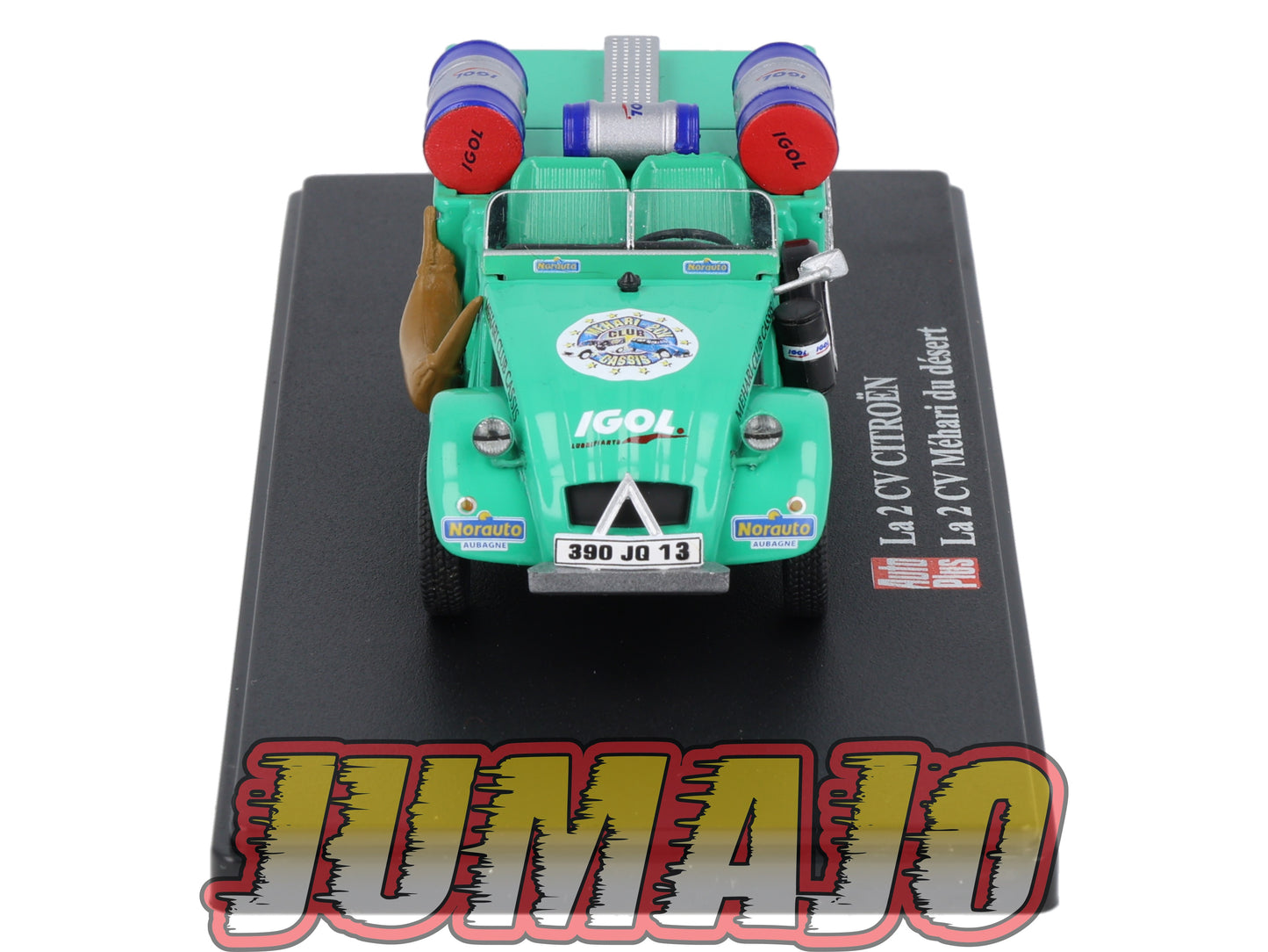 2CVAP13 Voiture 1/43 ELIGOR Auto plus : CITROEN 2CV Méhari Du Désert
