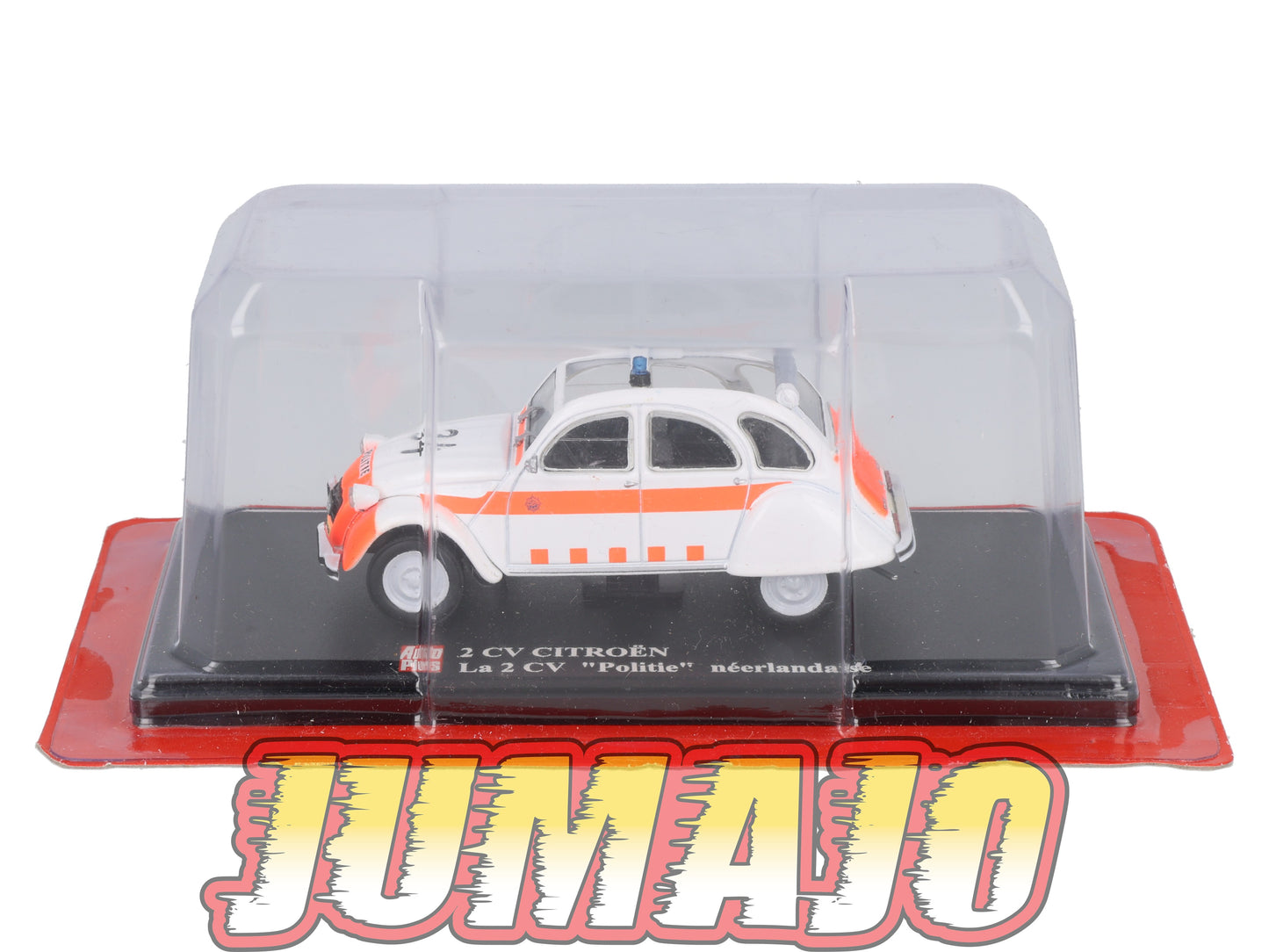 2CVAP16 Voiture 1/43 ELIGOR Auto plus : CITROEN 2CV Police Néerlandaise