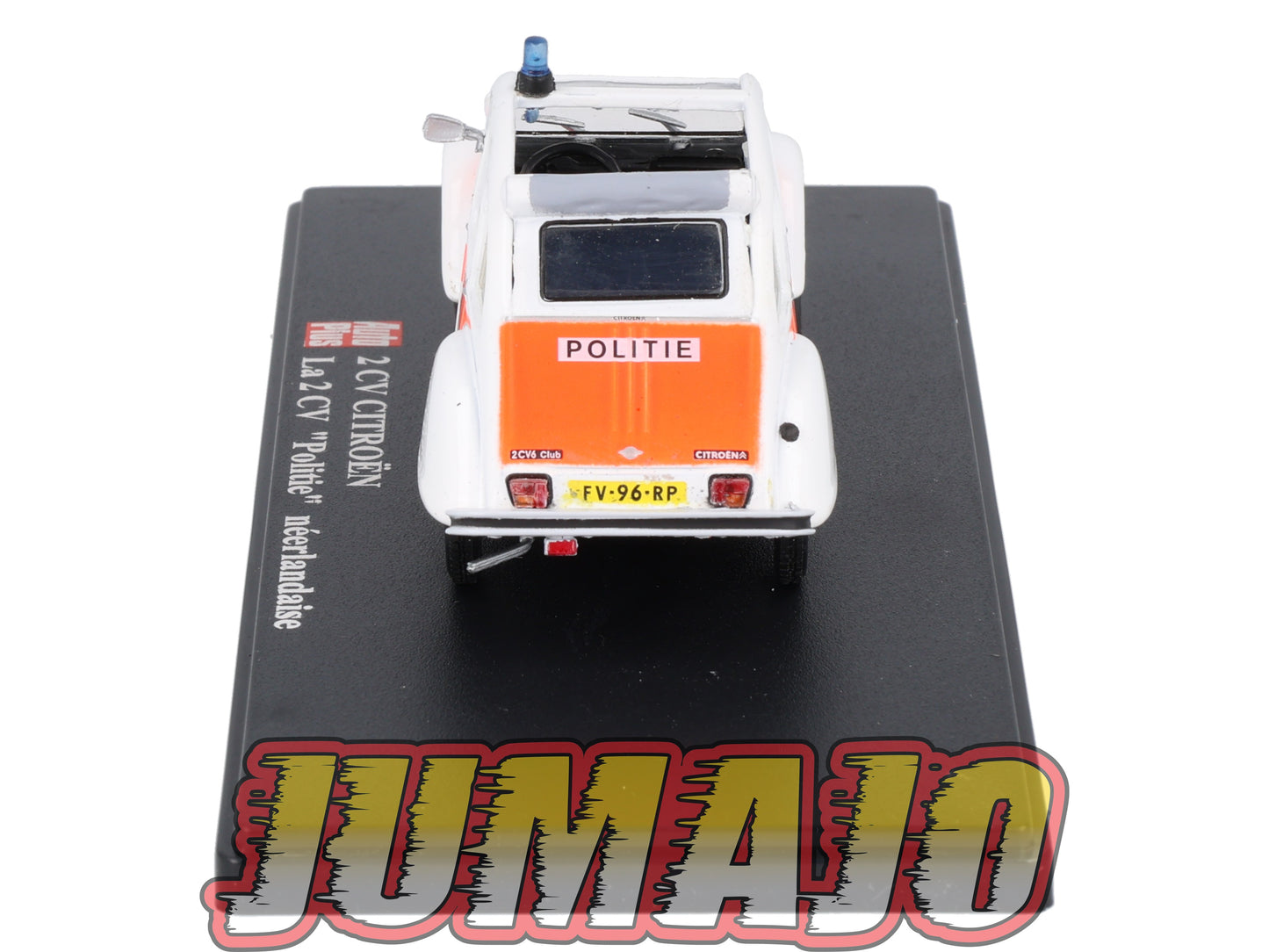 2CVAP16 Voiture 1/43 ELIGOR Auto plus : CITROEN 2CV Police Néerlandaise