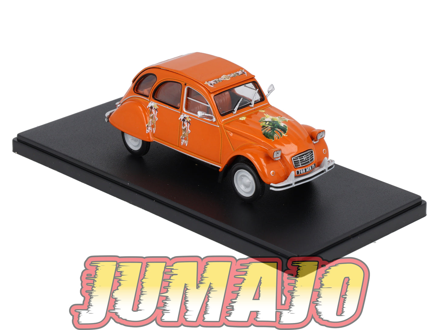 2CVAP250 Voiture 1/43 ELIGOR Auto plus : CITROEN 2CV La 2CV 4 Des Mariés