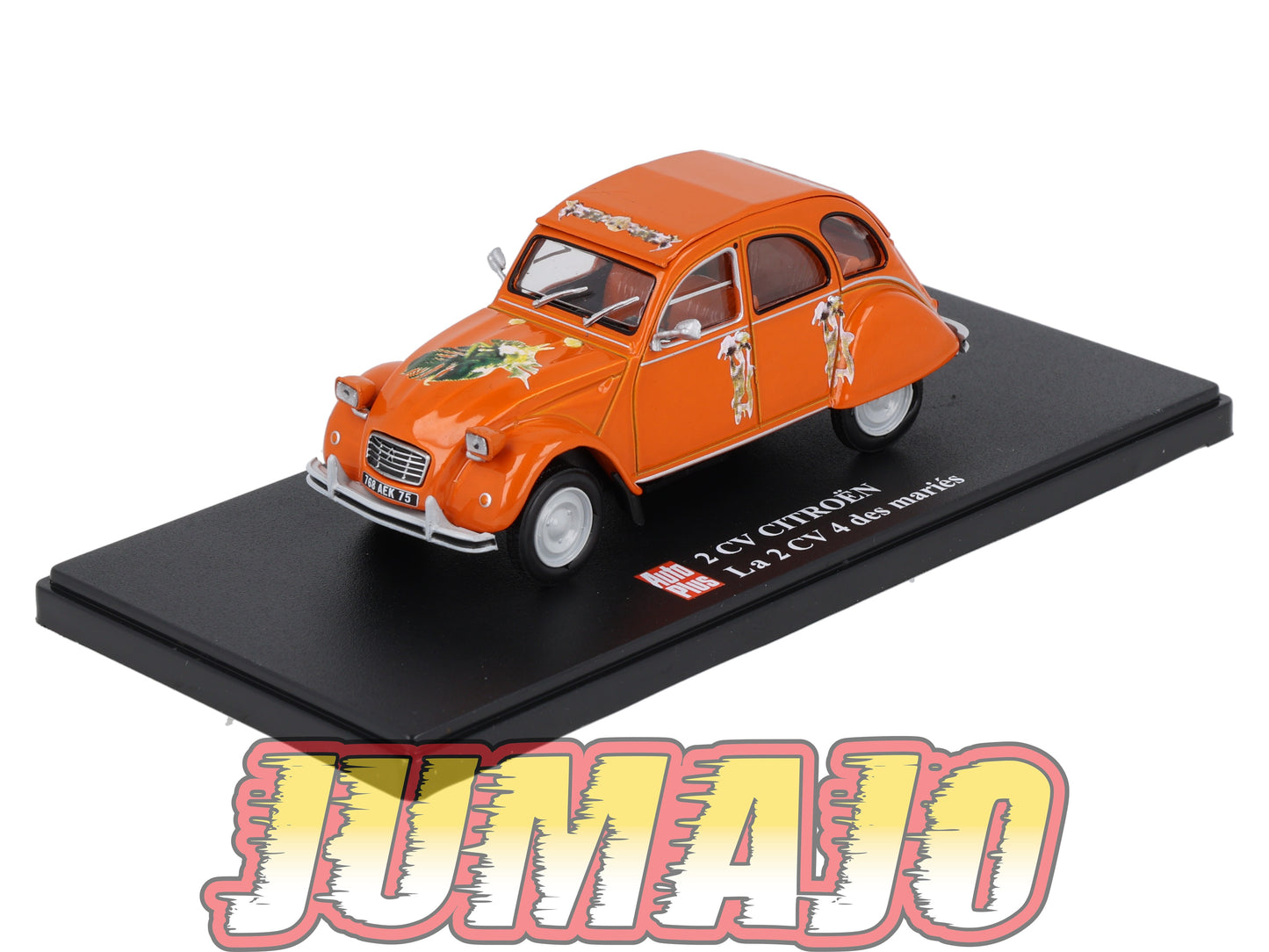2CVAP250 Voiture 1/43 ELIGOR Auto plus : CITROEN 2CV La 2CV 4 Des Mariés