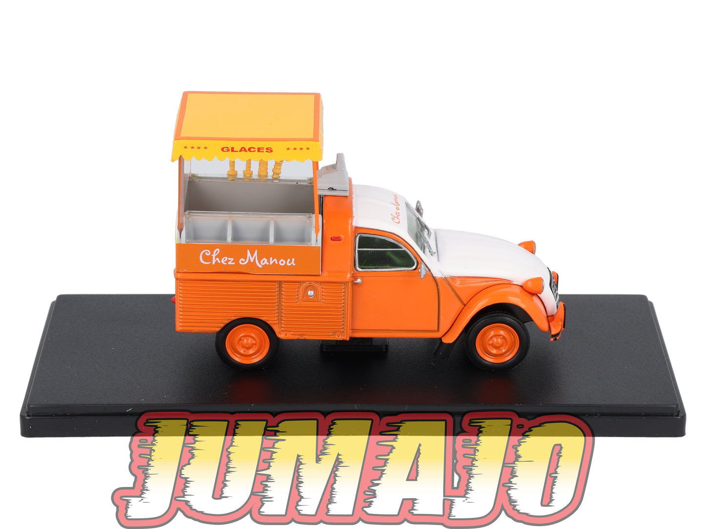 2CVAP251 Voiture 1/43 ELIGOR Auto plus : CITROEN 2CV Pick UP Marchand De Glaces