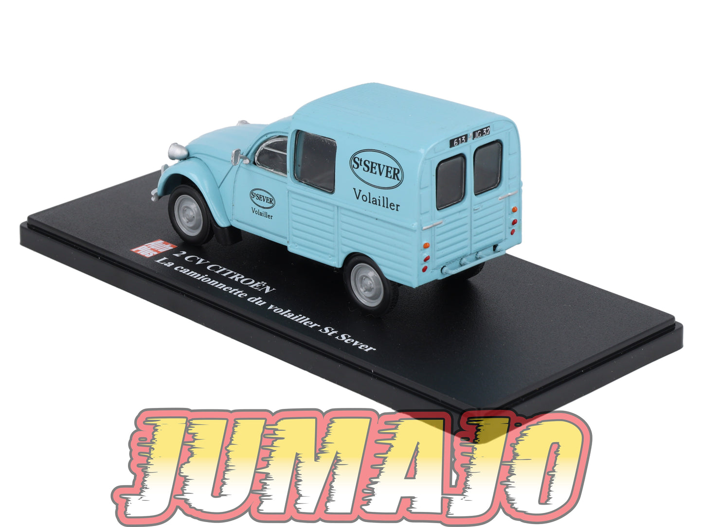 2CVAP253 Voiture 1/43 ELIGOR Auto plus : CITROEN 2CV La Camionnette Du Volailler ST Sever